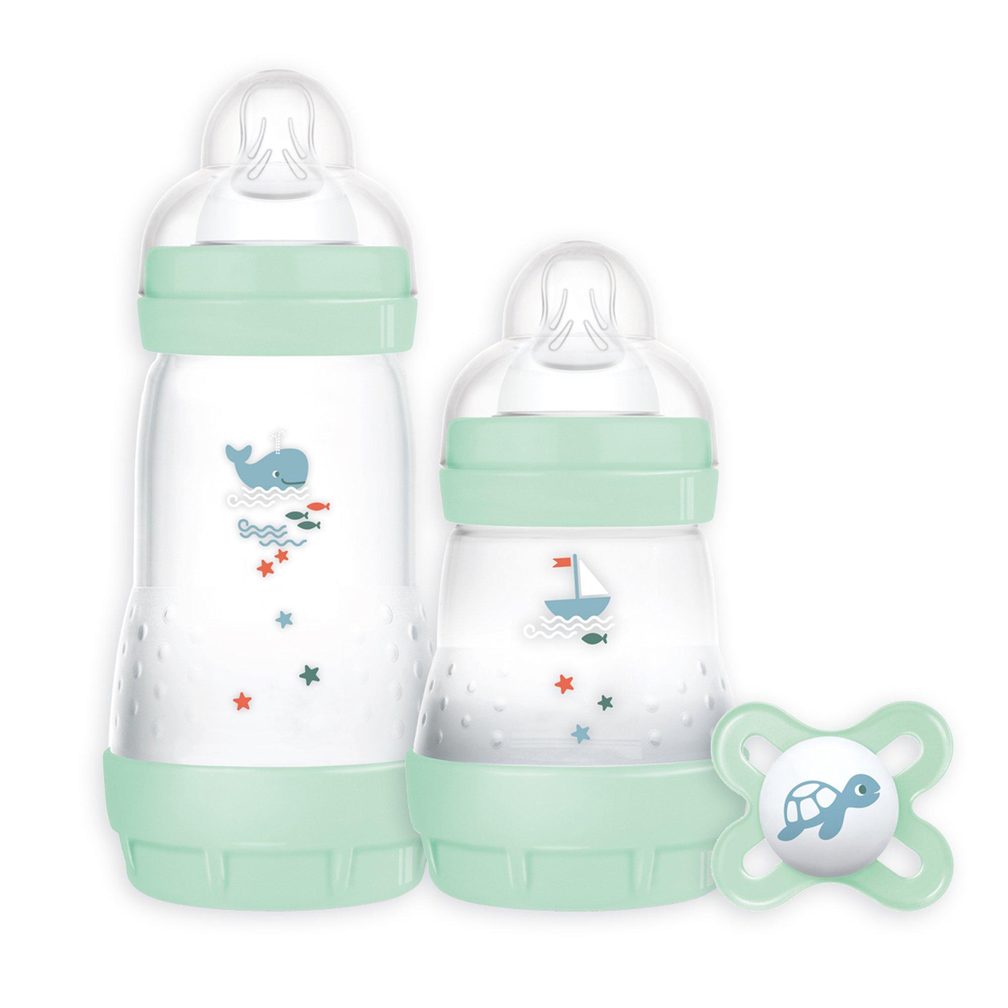 Green - MAM - Easy Start Colours of Nature Bottle & Soother Set