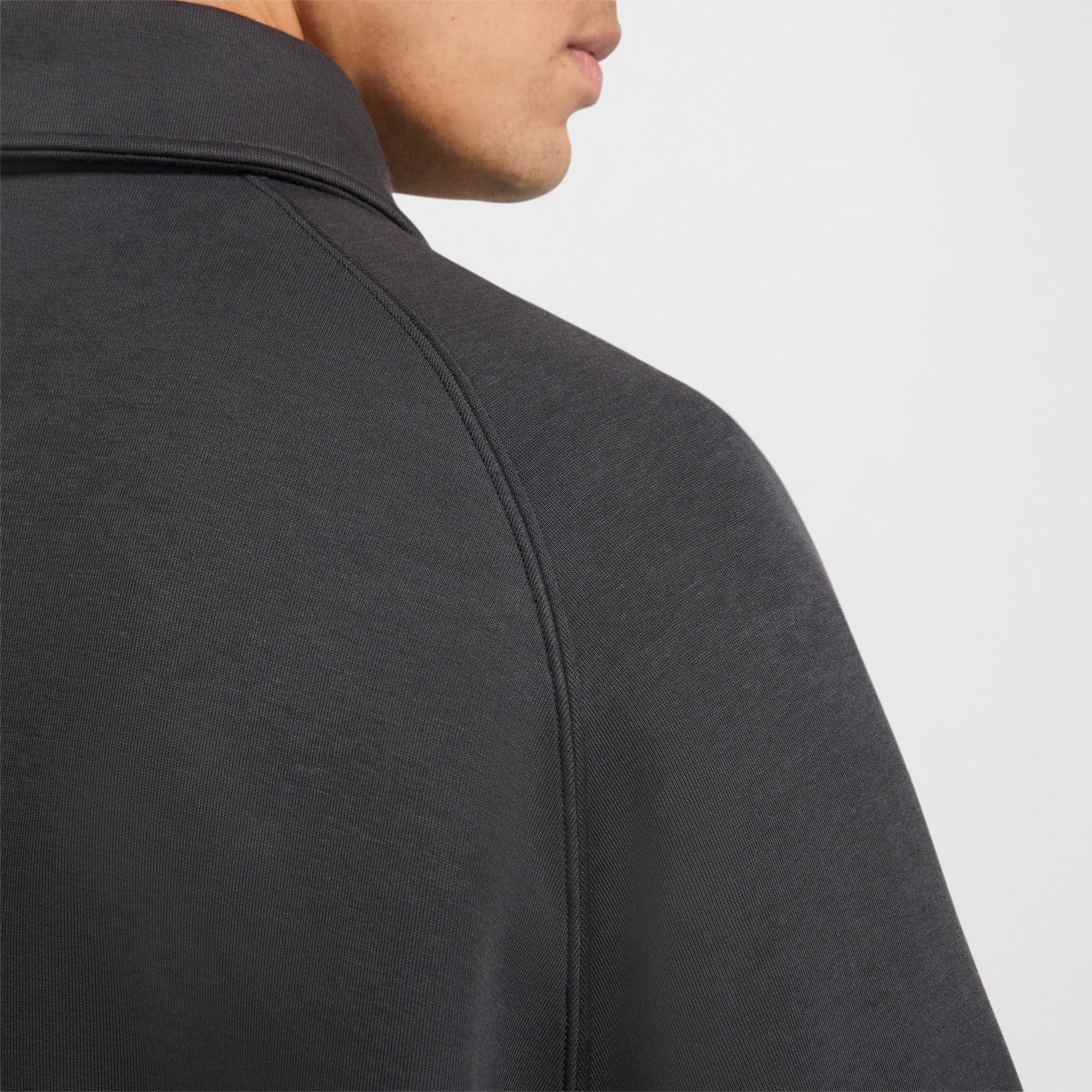 Anthricite - Nike - Tech Quarter Zip Fleece Top - 8