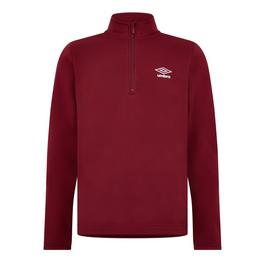 Umbro Half Zip Top Adults