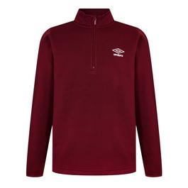 Umbro Half Zip Top Adults