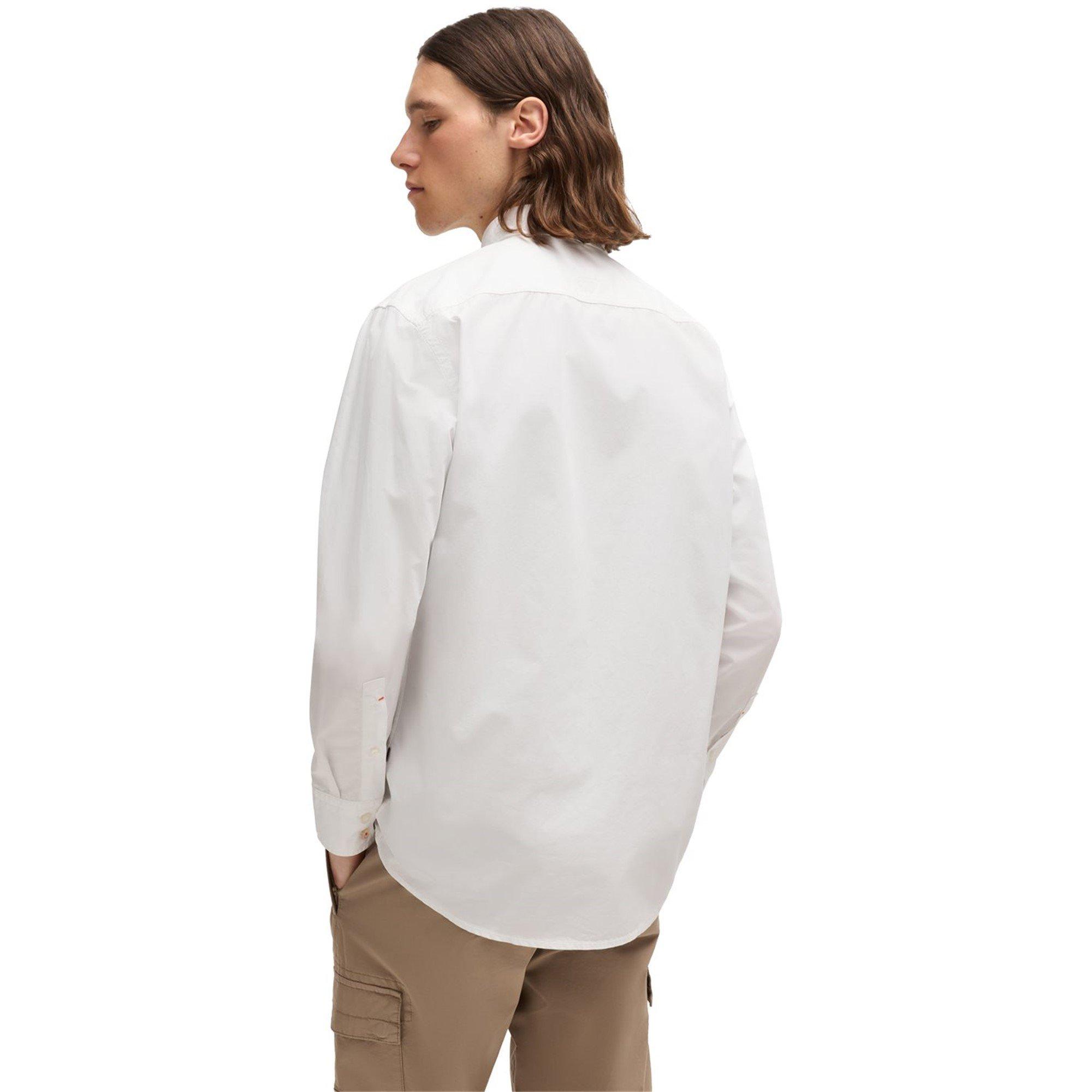White 100 - Boss - Men's Relegant 6 M Plain Long-Sleeve Shirt - 2