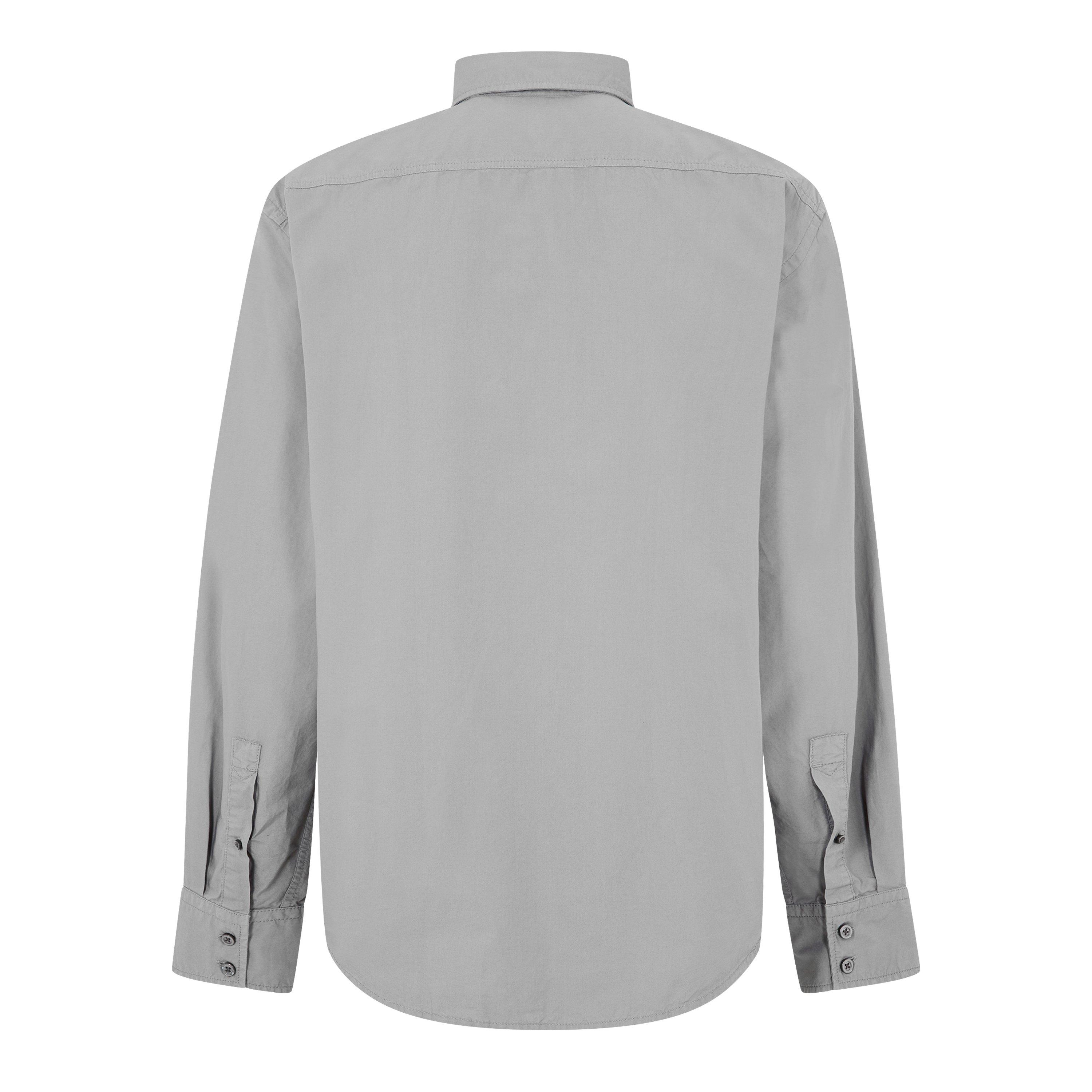 Open Grey - Boss - Men's Relegant 6 M Plain Long-Sleeve Shirt - 2