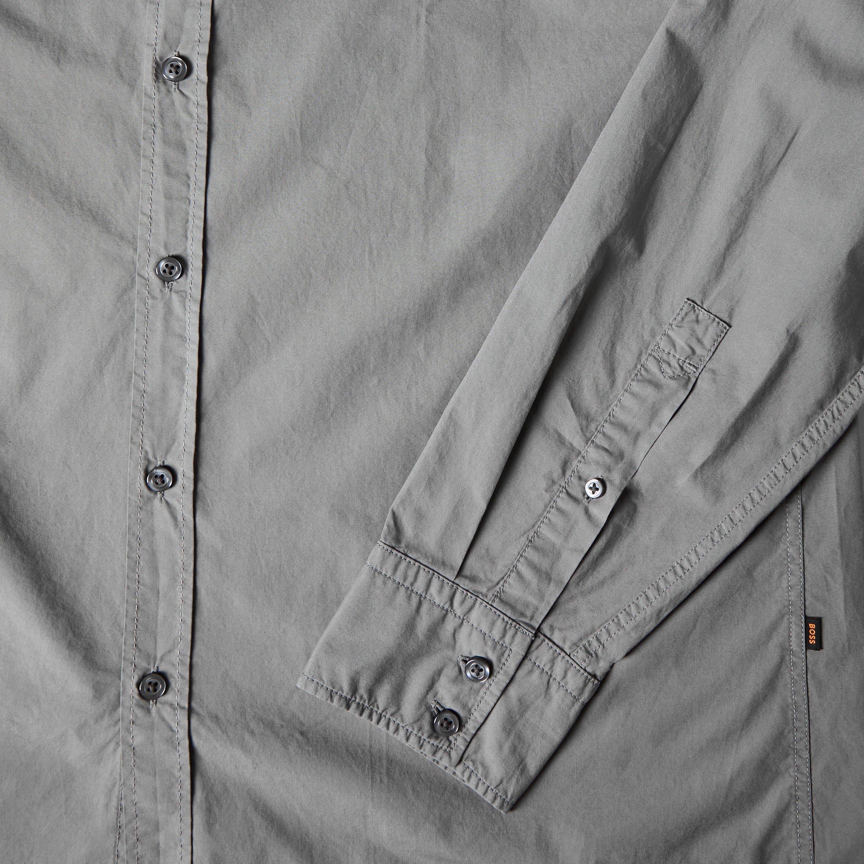 Open Grey - Boss - Men's Relegant 6 M Plain Long-Sleeve Shirt - 3