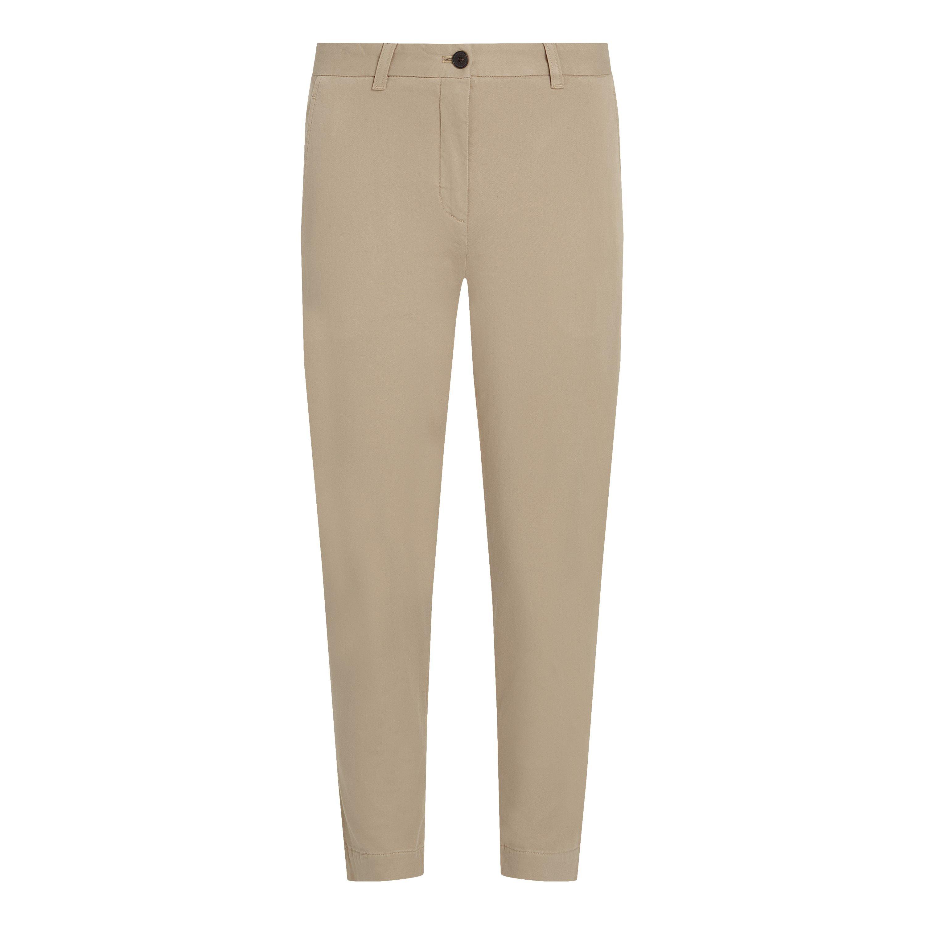Tommy Hilfiger Women's Stretch Slim Chino - Beige - 12 (M)