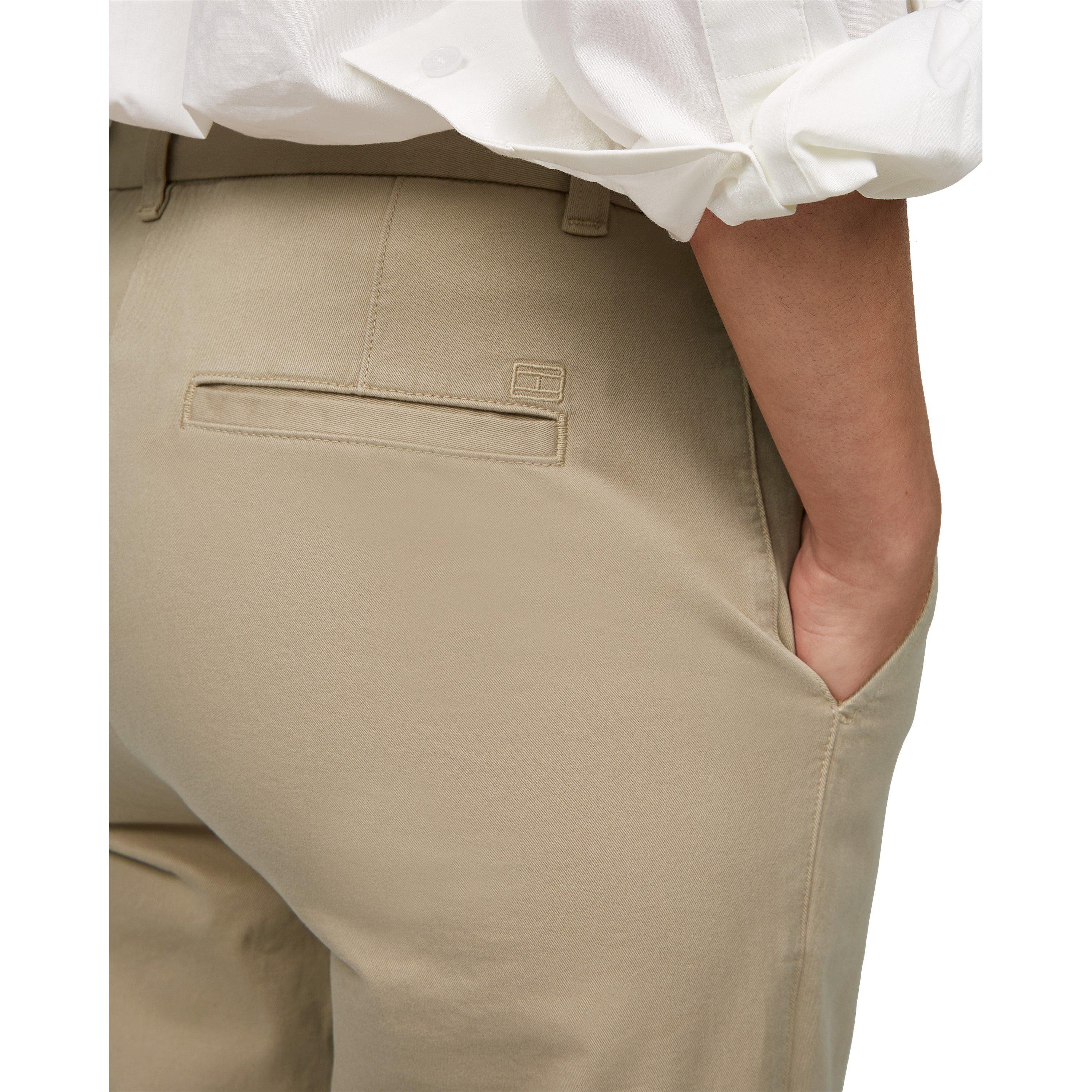 Beige - Tommy Hilfiger - Women's Stretch Slim Chino - 4