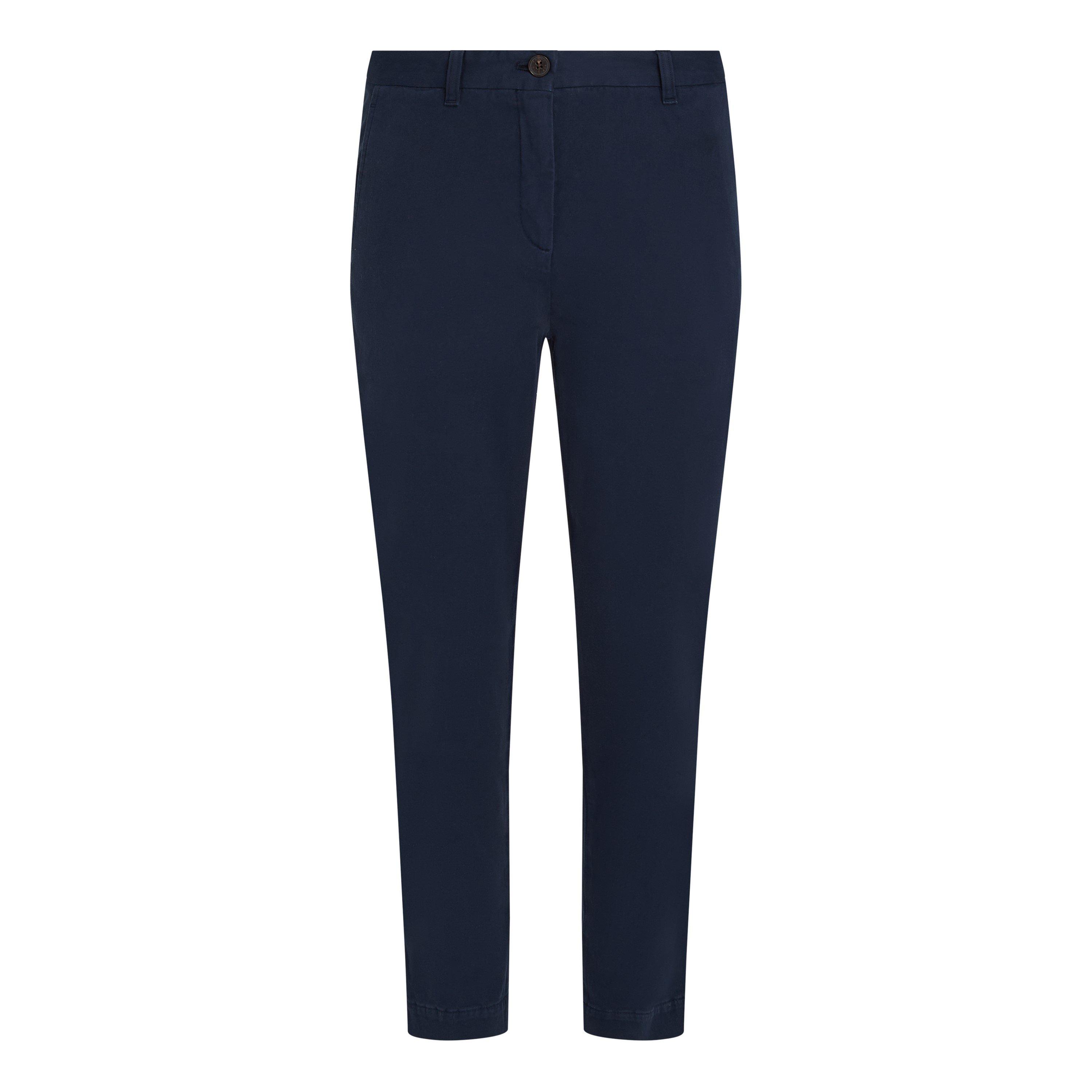 Tommy Hilfiger Women's Stretch Slim Chino - Navy - 16 (XL)