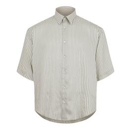 Ami Paris Boxy Striped Shirt
