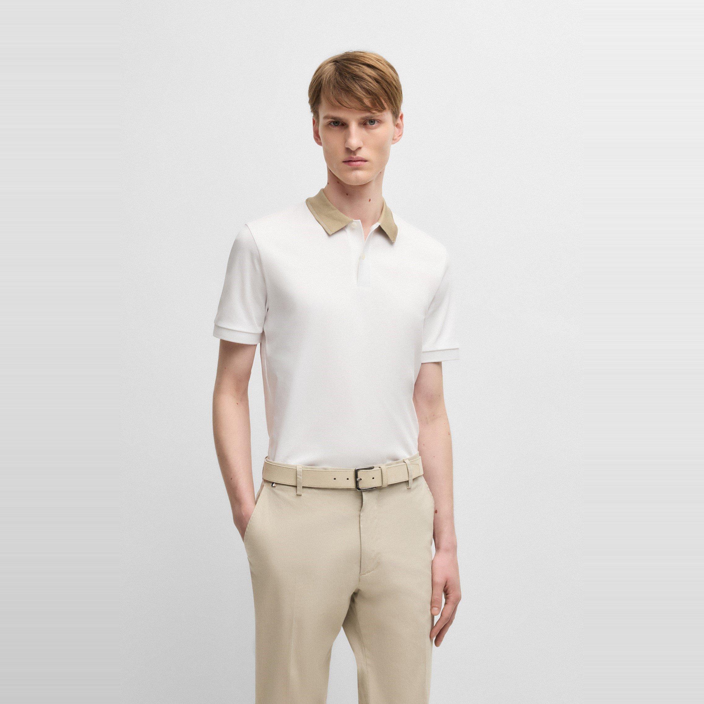 Natural 101 - Boss - Men's Phillipson Cotton Short Sleeve Slim Fit Polo Shirt - 2