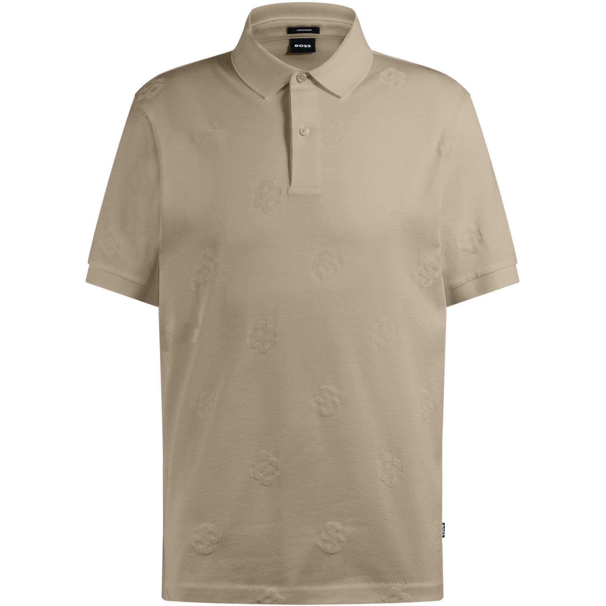 Light Beige 275 - Boss - Men's C-Prout 109 Short Sleeve Polo Shirt - 1
