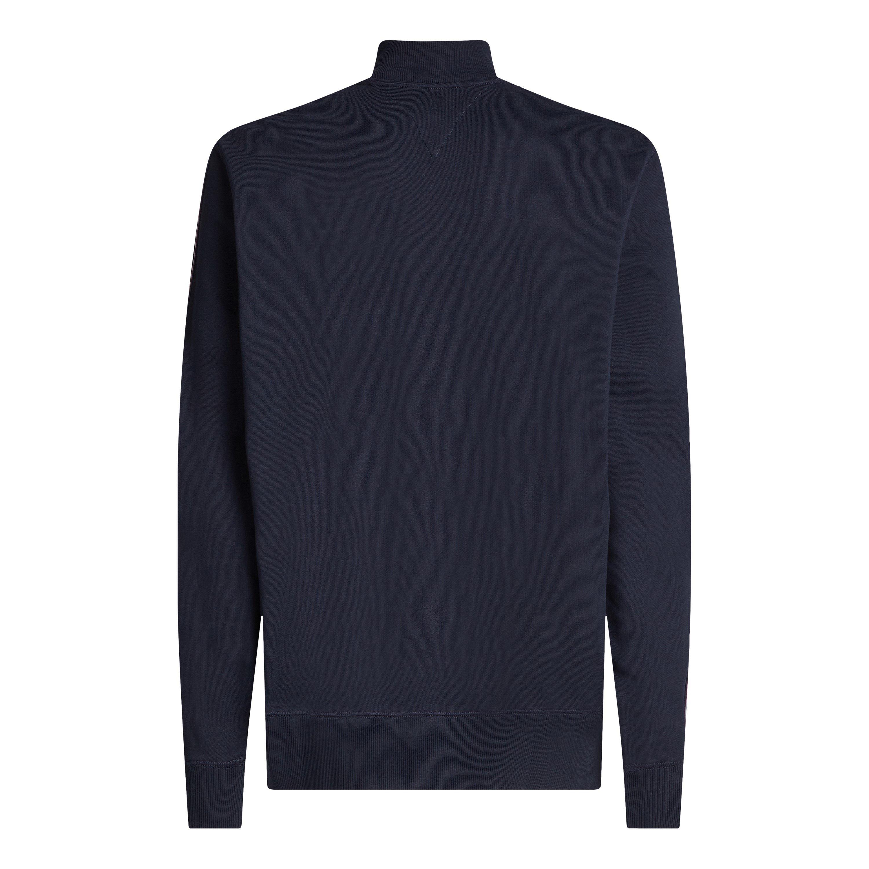 Desert Sky DW5 - Tommy Hilfiger - Men's Global Stripe Stand Collar Full-Zip Fleece - 2