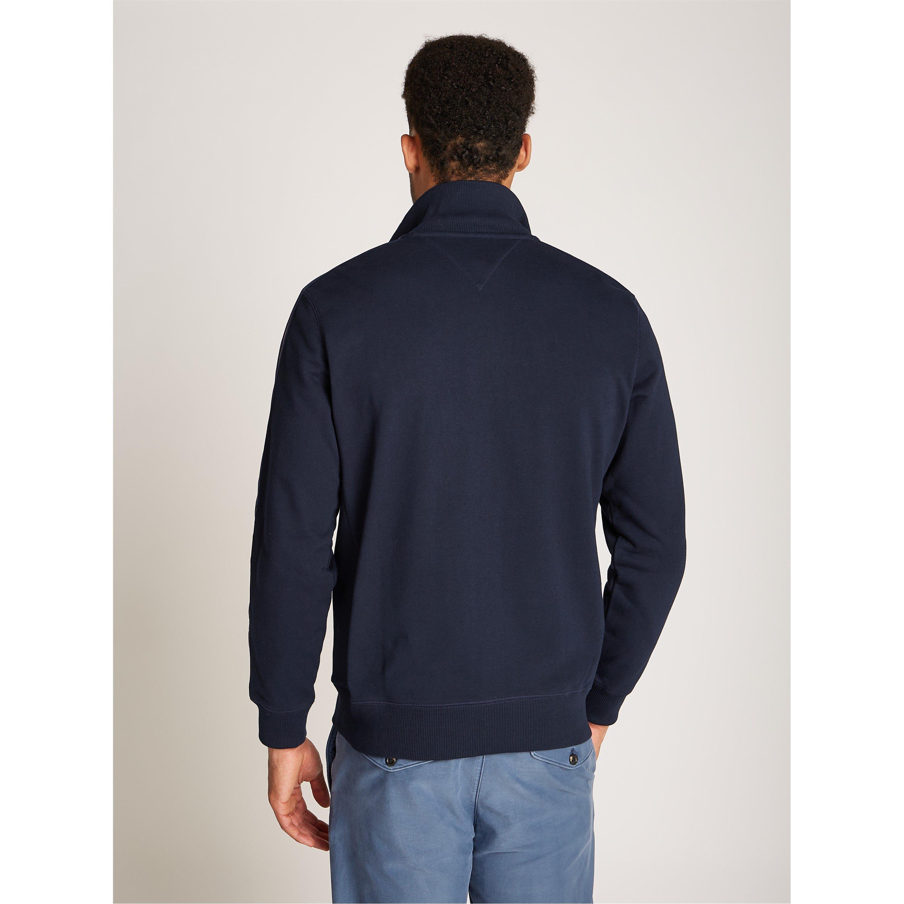 Desert Sky DW5 - Tommy Hilfiger - Men's Global Stripe Stand Collar Full-Zip Fleece - 4