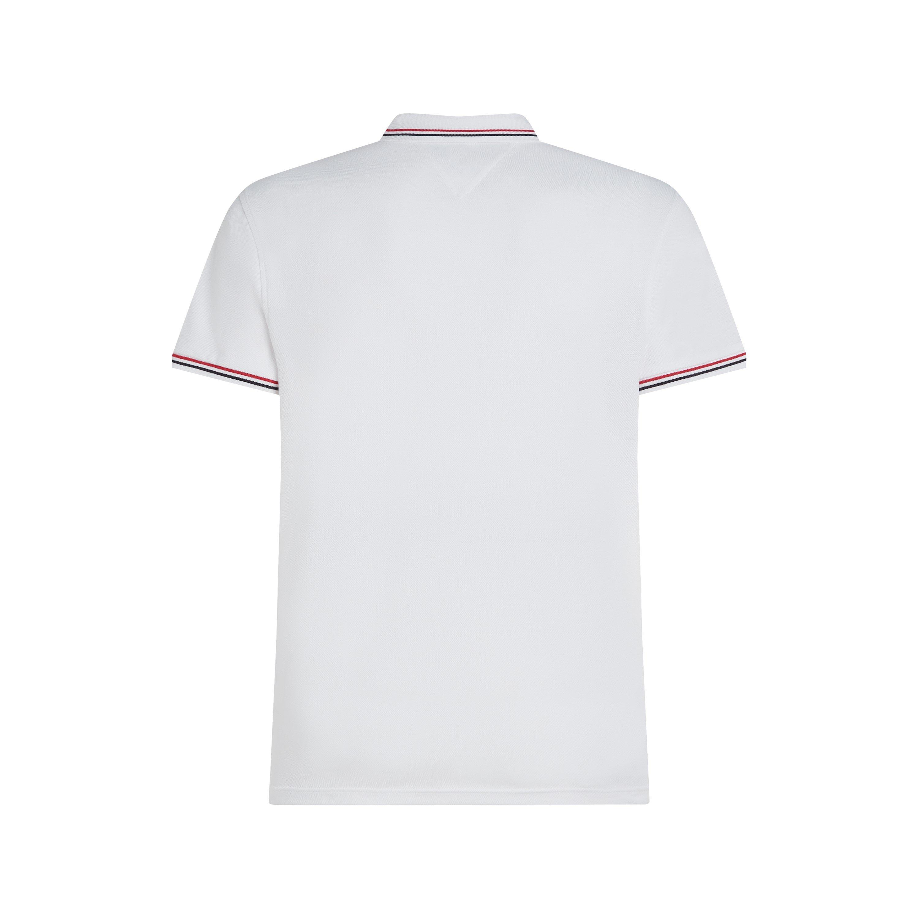 White YBR - Tommy Hilfiger - TIPPED SLIM FIT POLO - 2