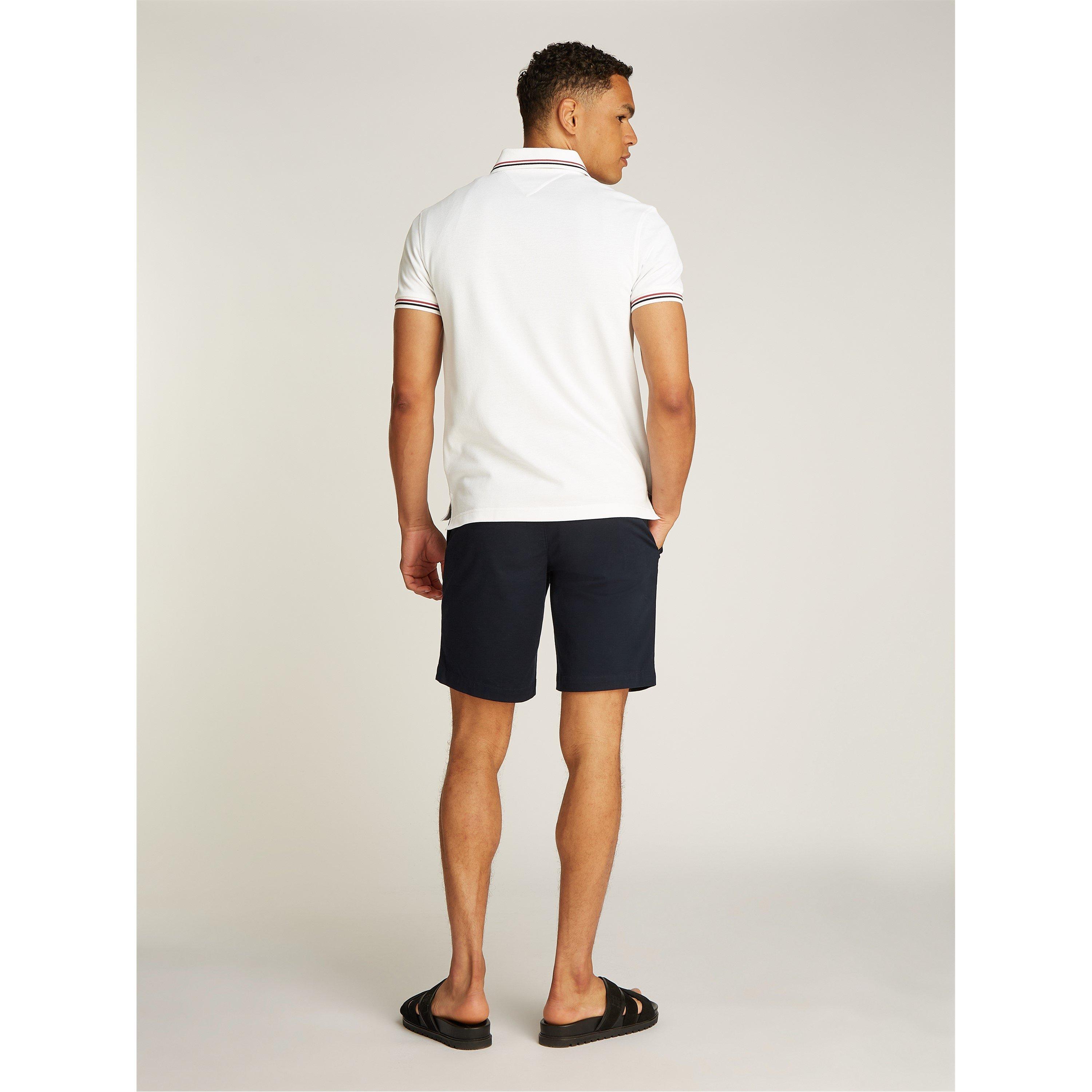 White YBR - Tommy Hilfiger - TIPPED SLIM FIT POLO - 4