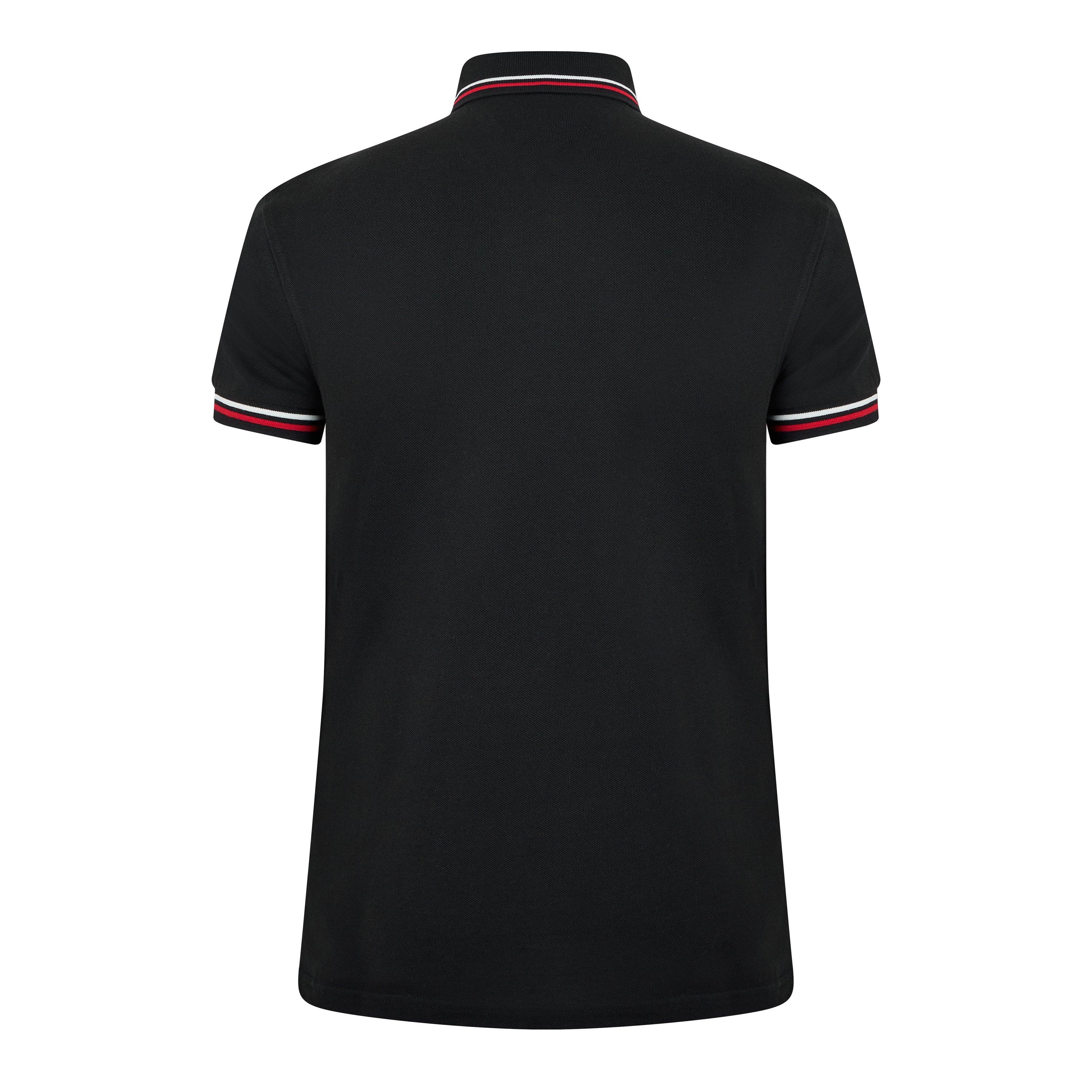 Black BDS - Tommy Hilfiger - TIPPED SLIM FIT POLO - 8