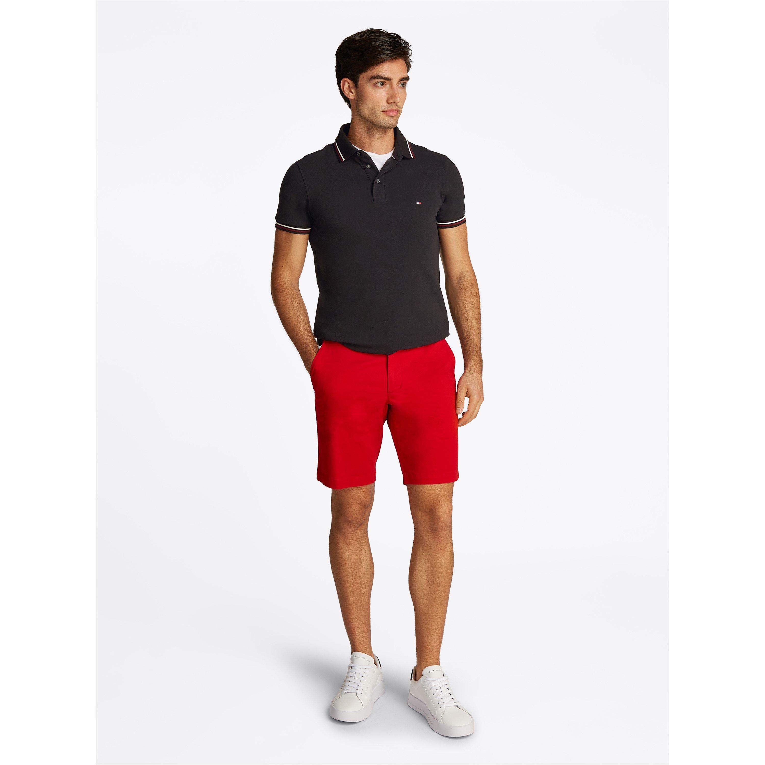 Black BDS - Tommy Hilfiger - TIPPED SLIM FIT POLO - 3
