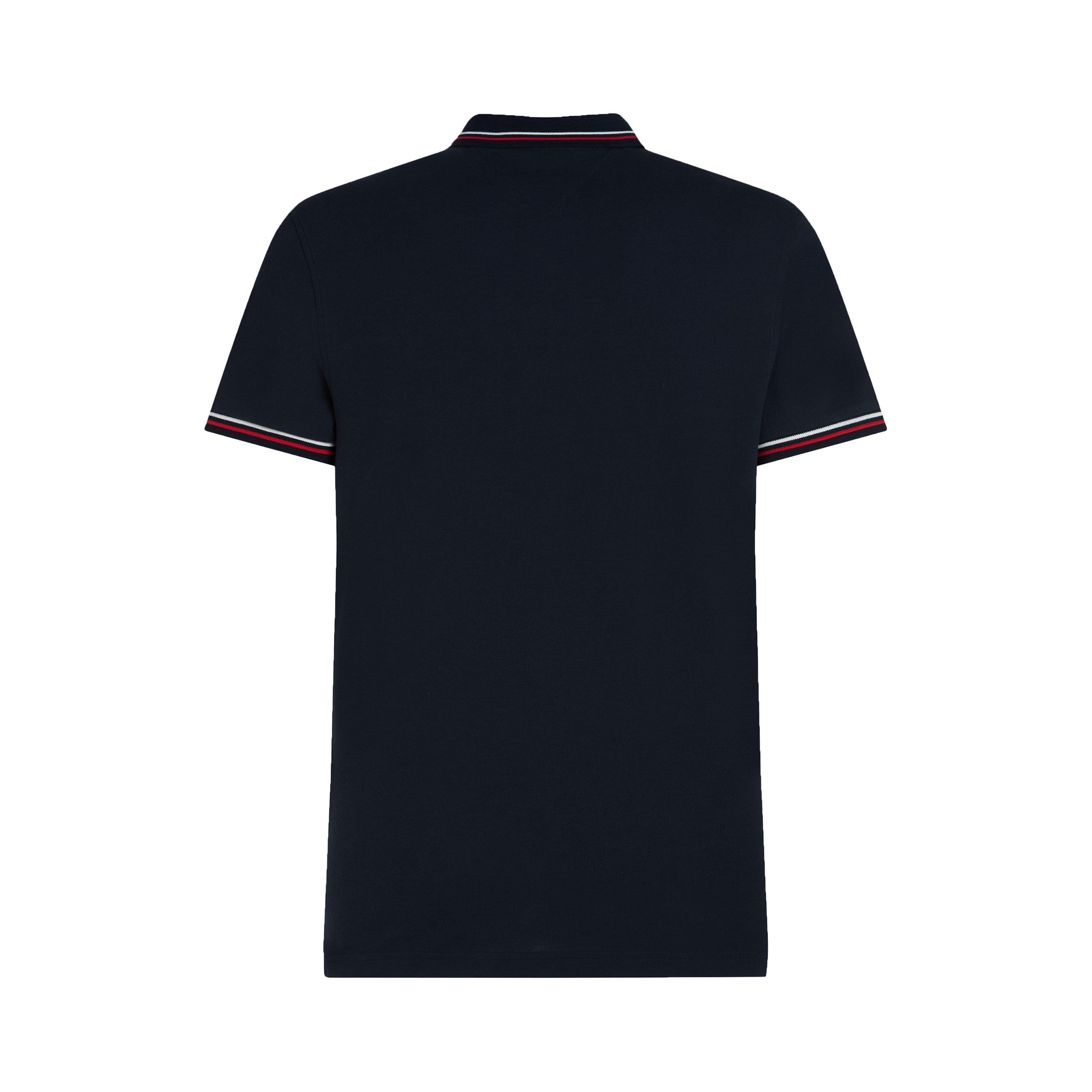 Desert Sky DW5 - Tommy Hilfiger - TIPPED SLIM FIT POLO - 2