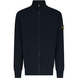 Stone Island Organic Full Zip Sweatshirt