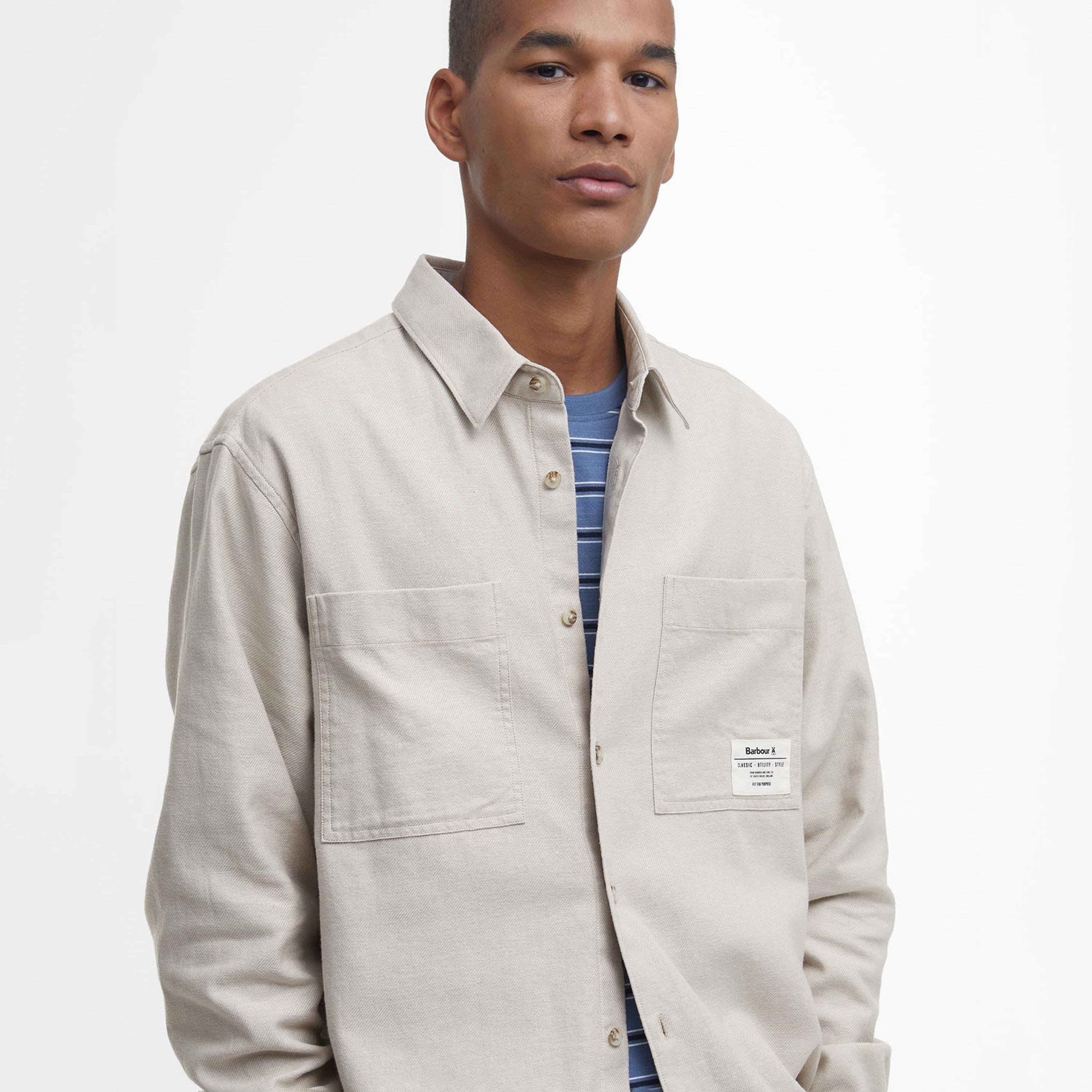 Mist - Barbour - Angelo Relaxed Long-Sleeved Shirt - 4