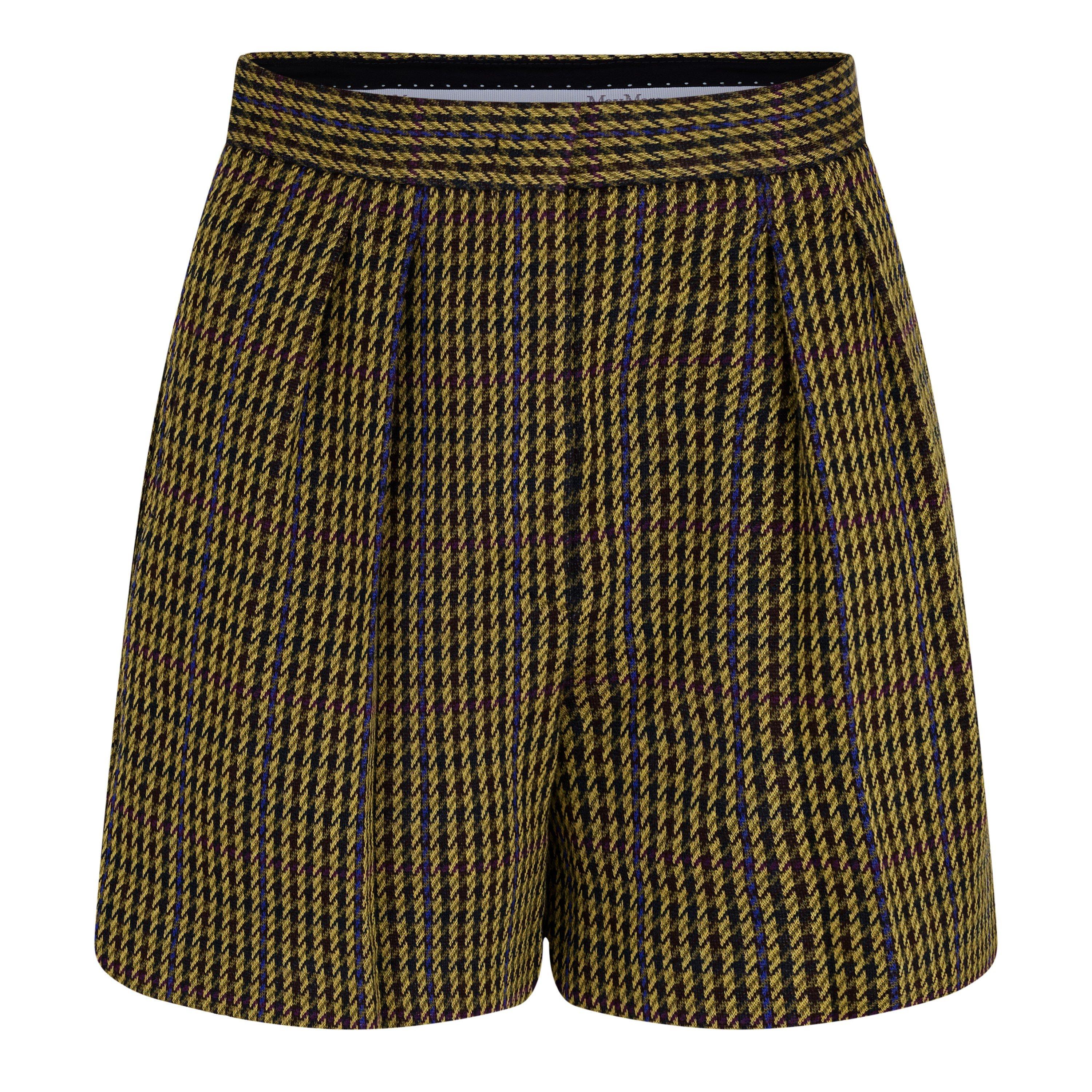 Multicolour - Max Mara - Patroni Houndstooth Shorts - 5