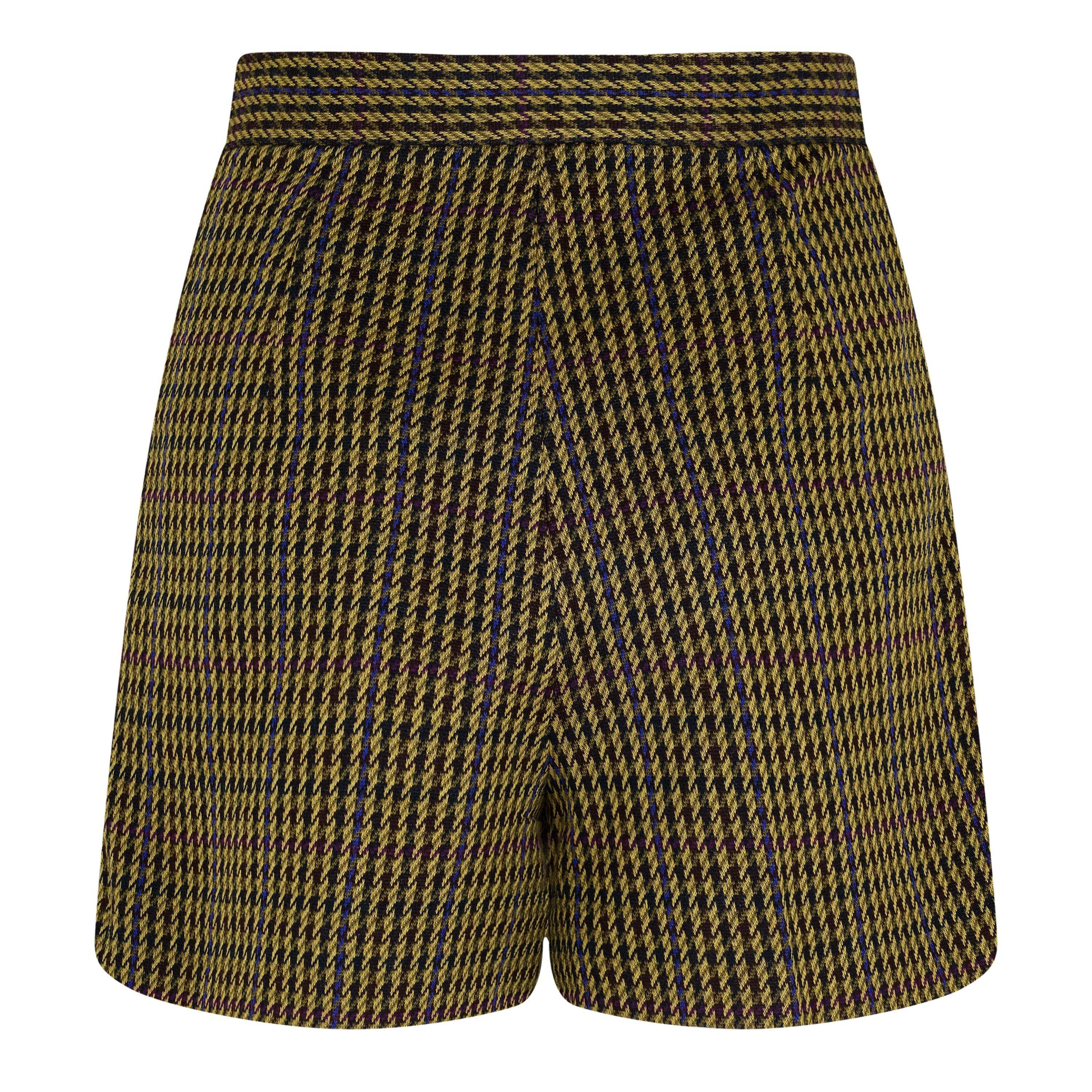Multicolour - Max Mara - Patroni Houndstooth Shorts - 6
