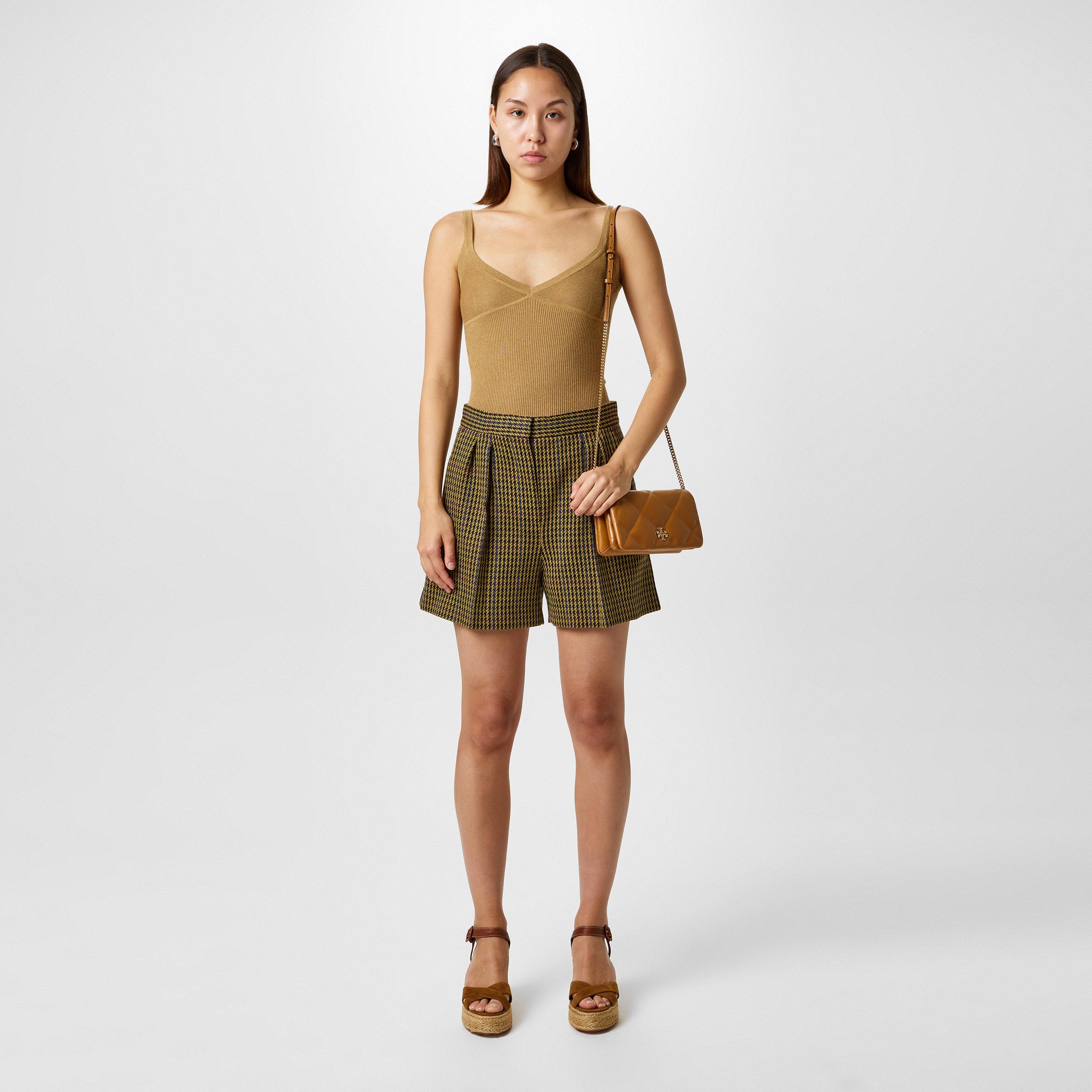 Multicolour - Max Mara - Patroni Houndstooth Shorts - 4