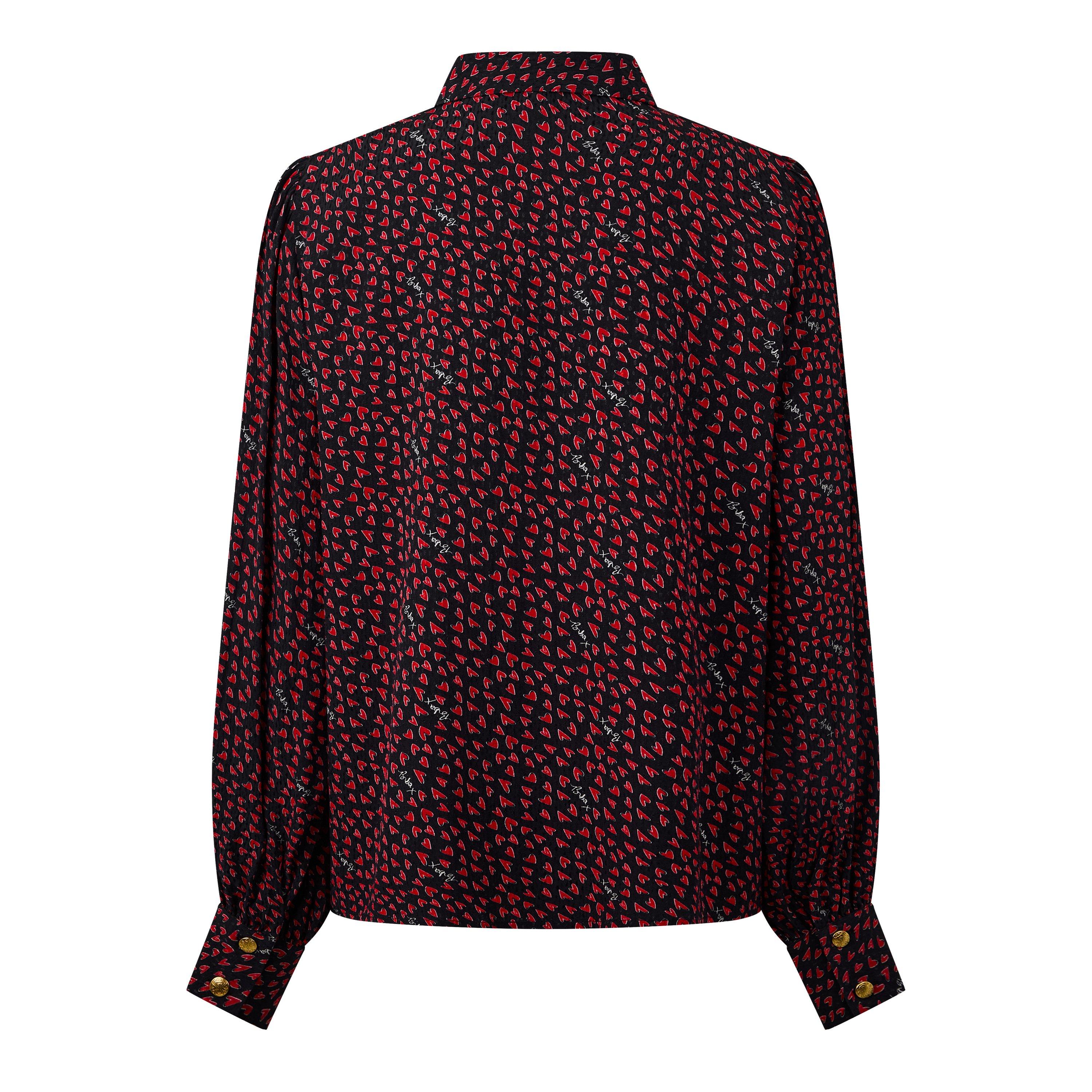 Hjerte Print - Biba - Biba Printed Shirt - 5