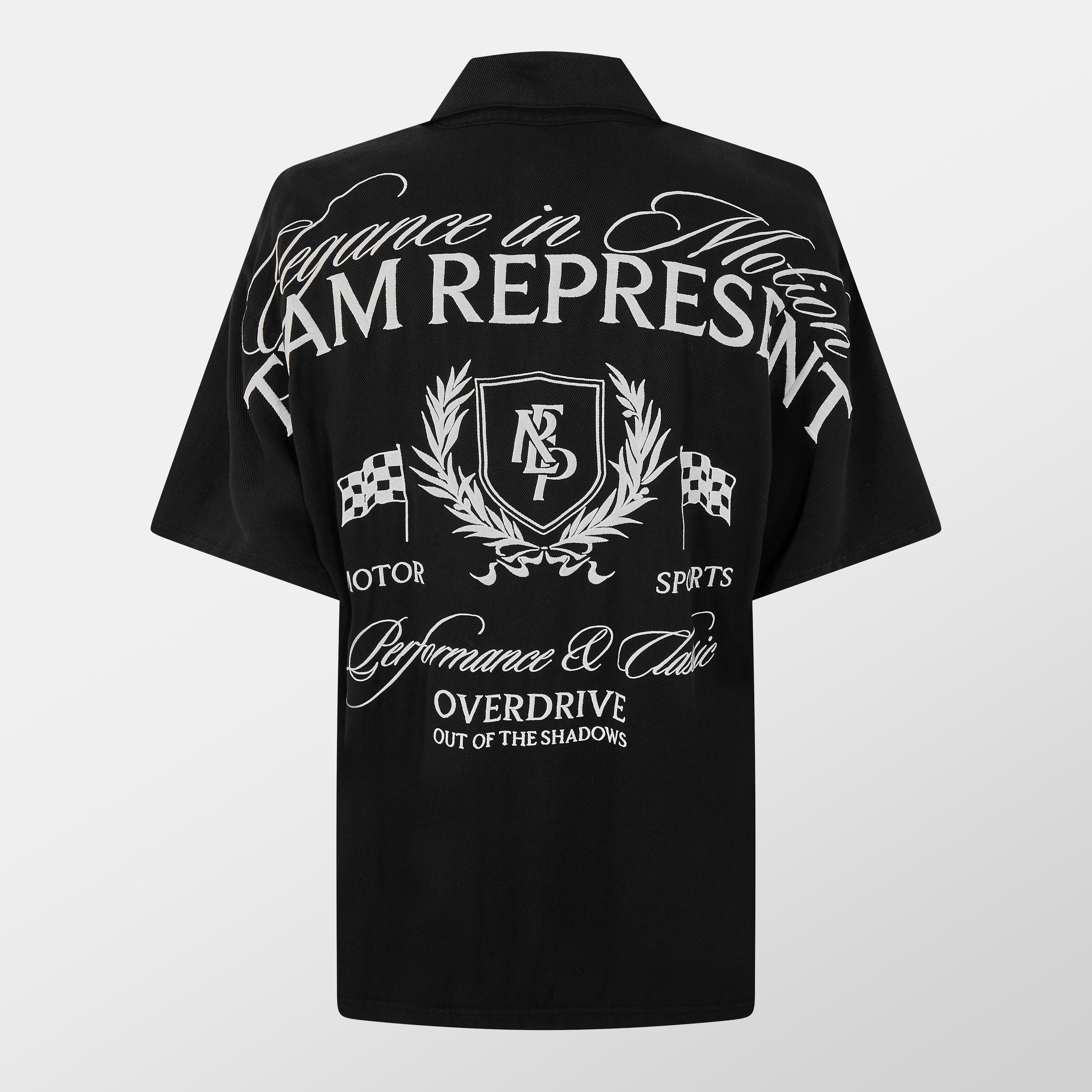 Jet Black - Represent - Men's Rep Crest S/S Shirt, Iconic Crest Shirt - 2