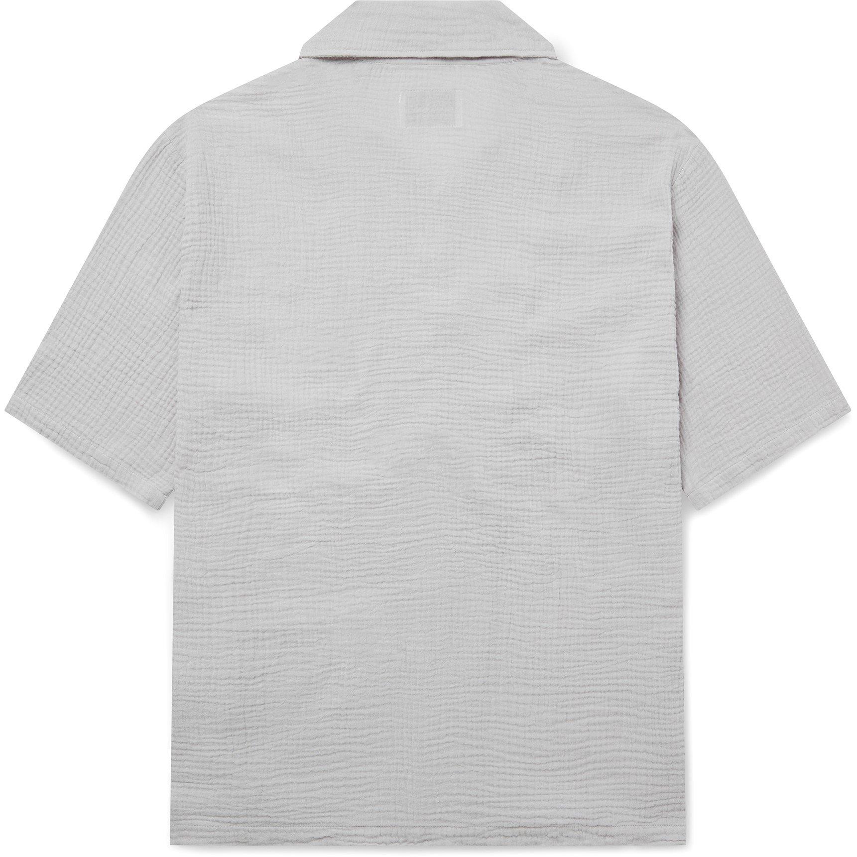 Light Grey 019 - Albam - Crinkle Holiday Shirt - 2