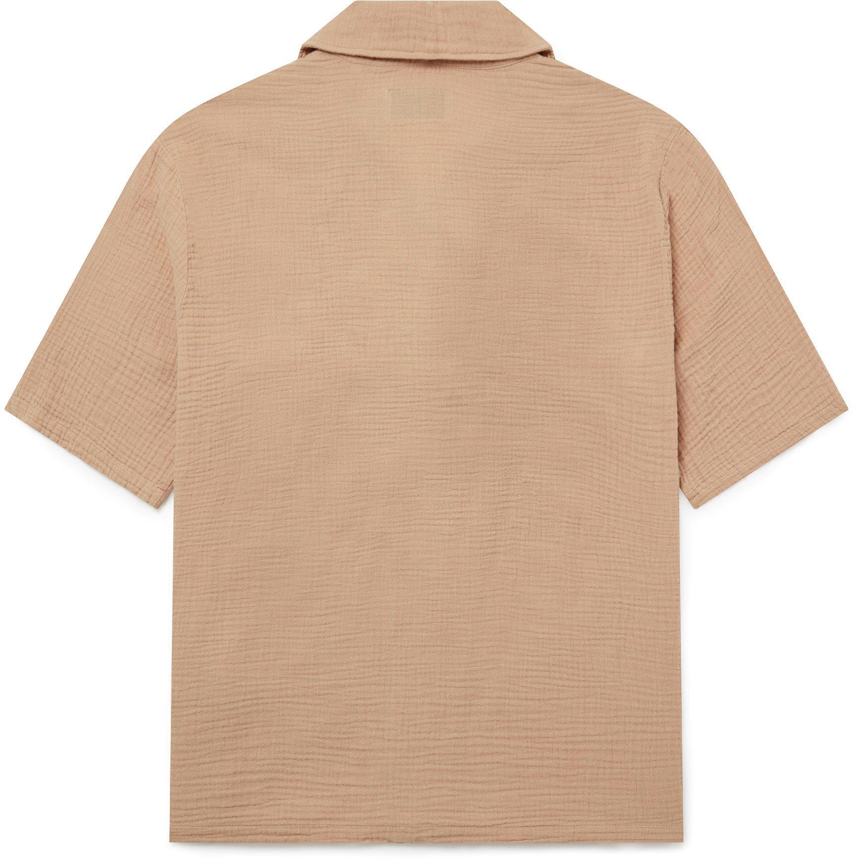 Warm Beige 022 - Albam - Crinkle Holiday Shirt - 2