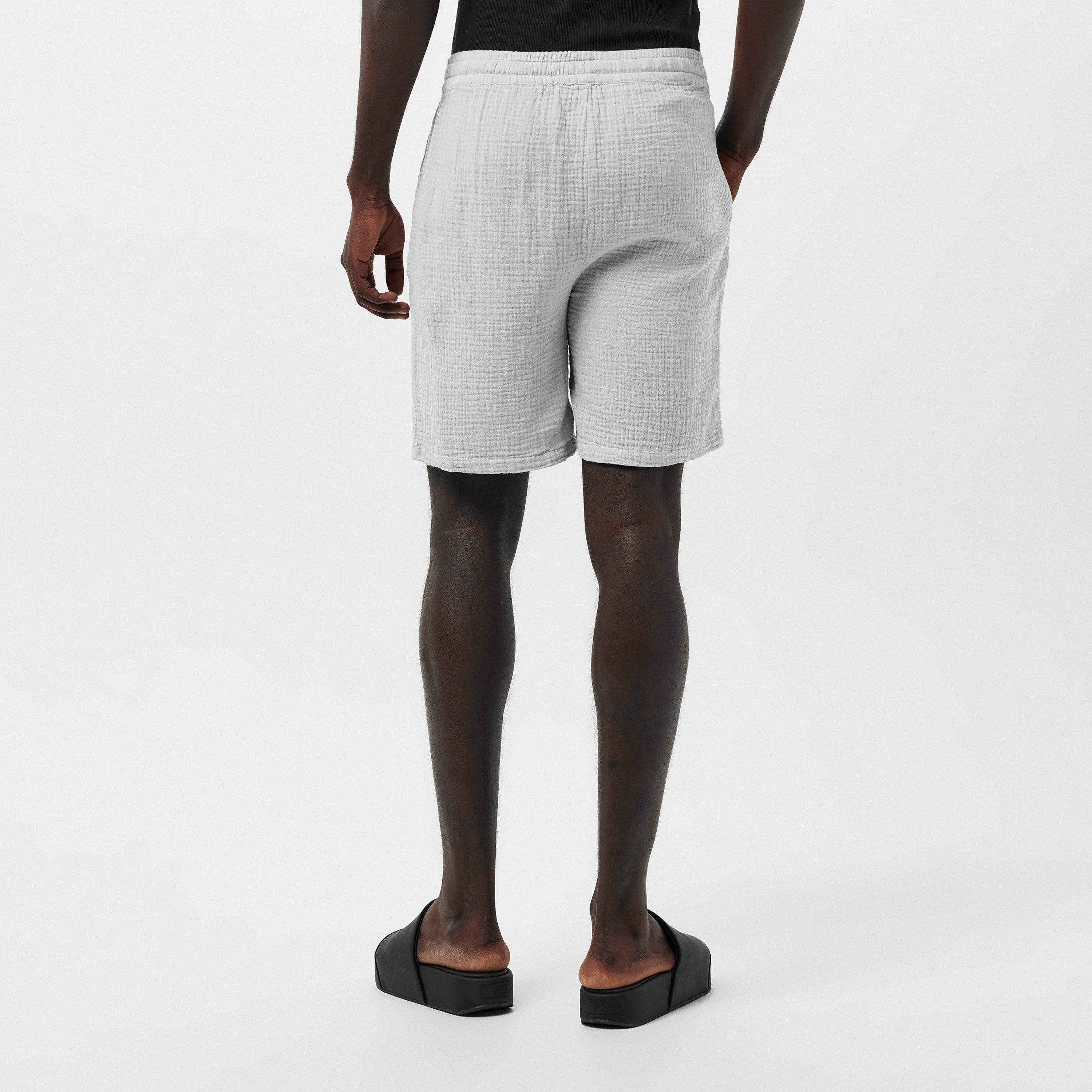 Light Grey 019 - Albam - Crinkle Shorts - 4