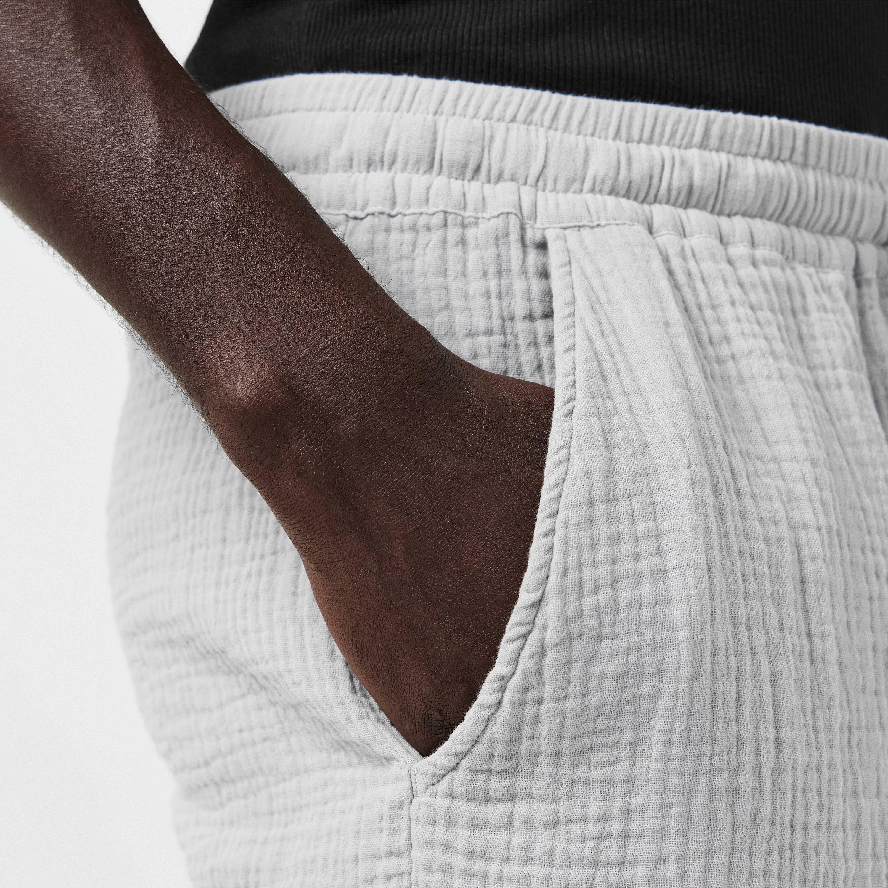 Light Grey 019 - Albam - Crinkle Shorts - 5