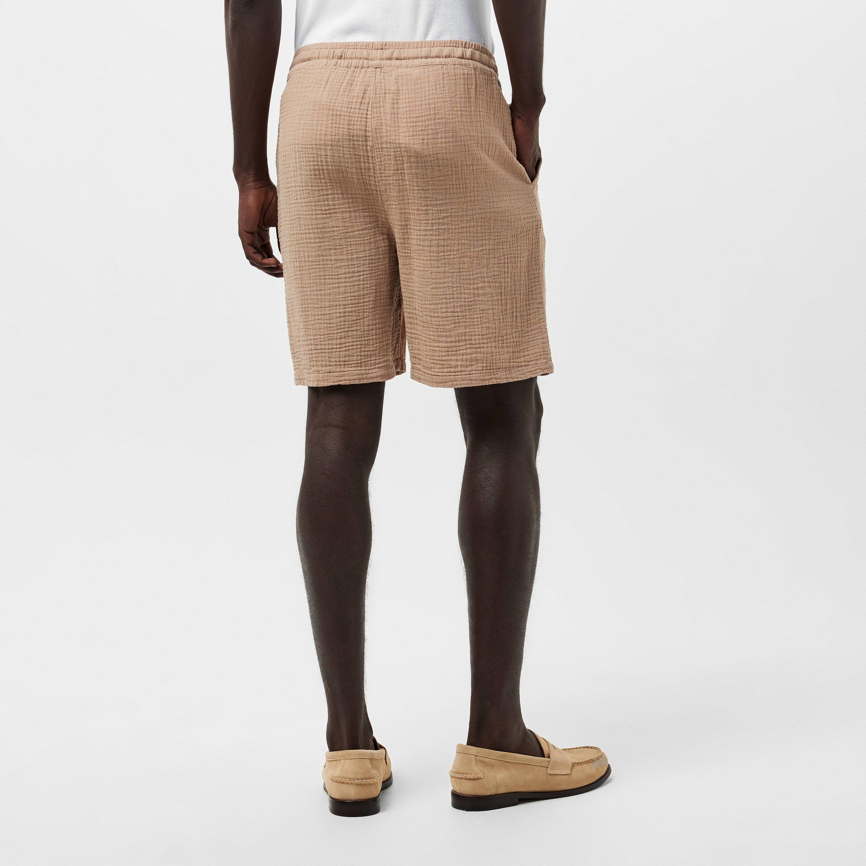 Warm Beige 022 - Albam - Crinkle Shorts - 4