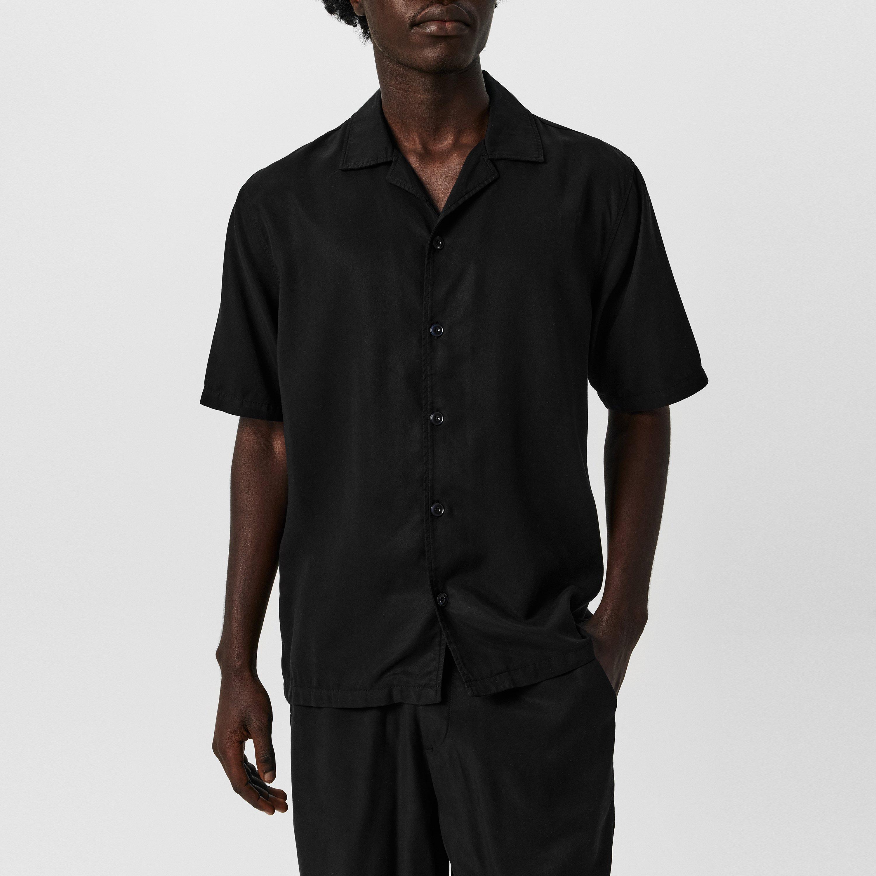 Black 001 - Albam - Albam Bowling Shirt - 3