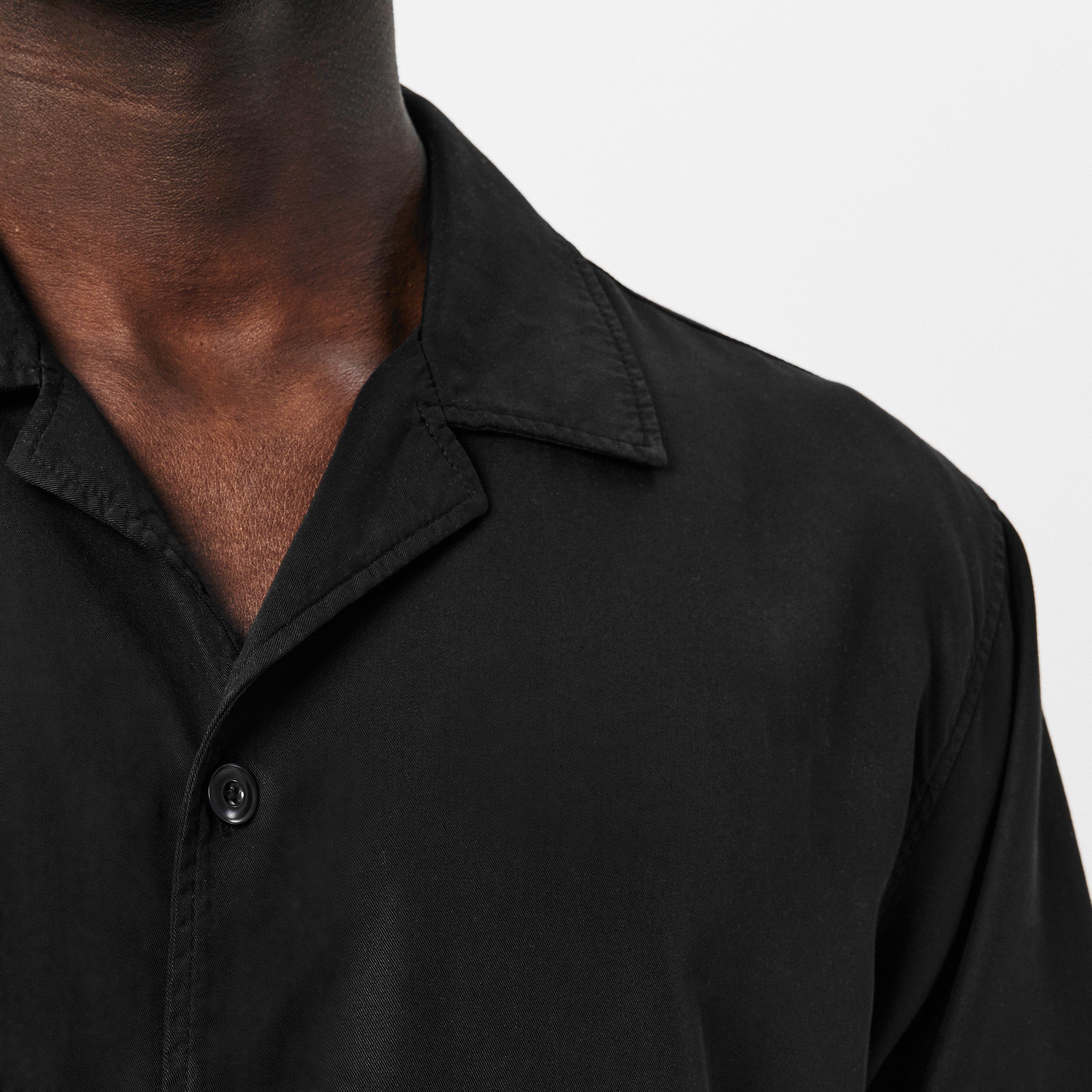 Black 001 - Albam - Albam Bowling Shirt - 5