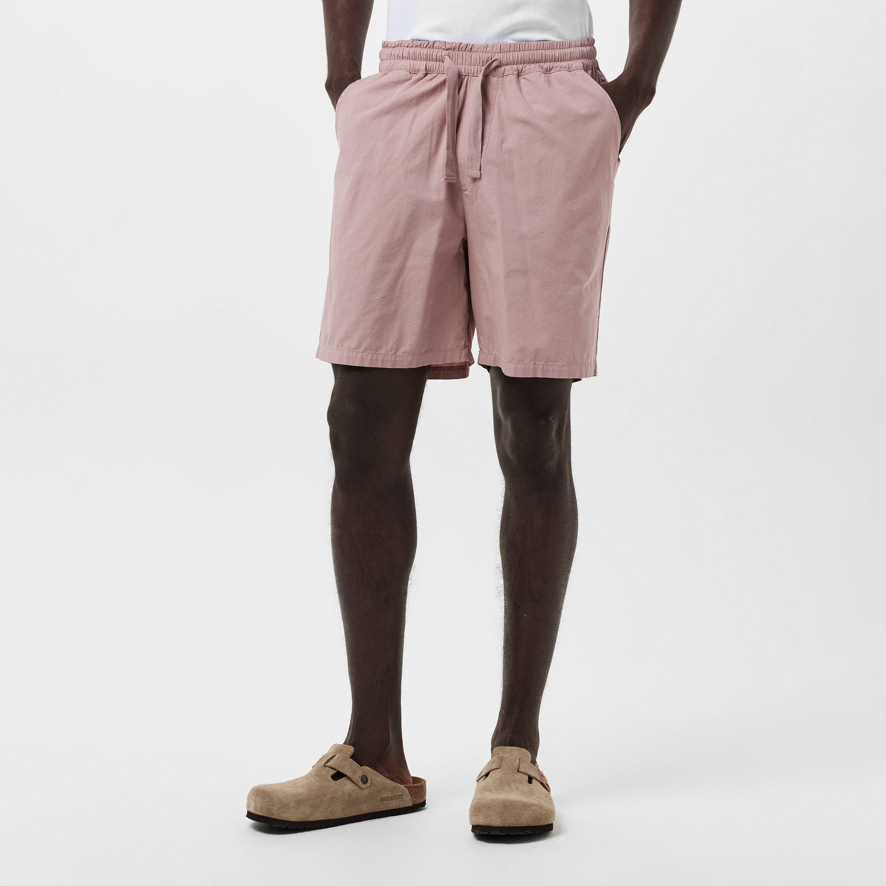 Washed Pink 051 - Albam - Albam Poplin Shorts - 3