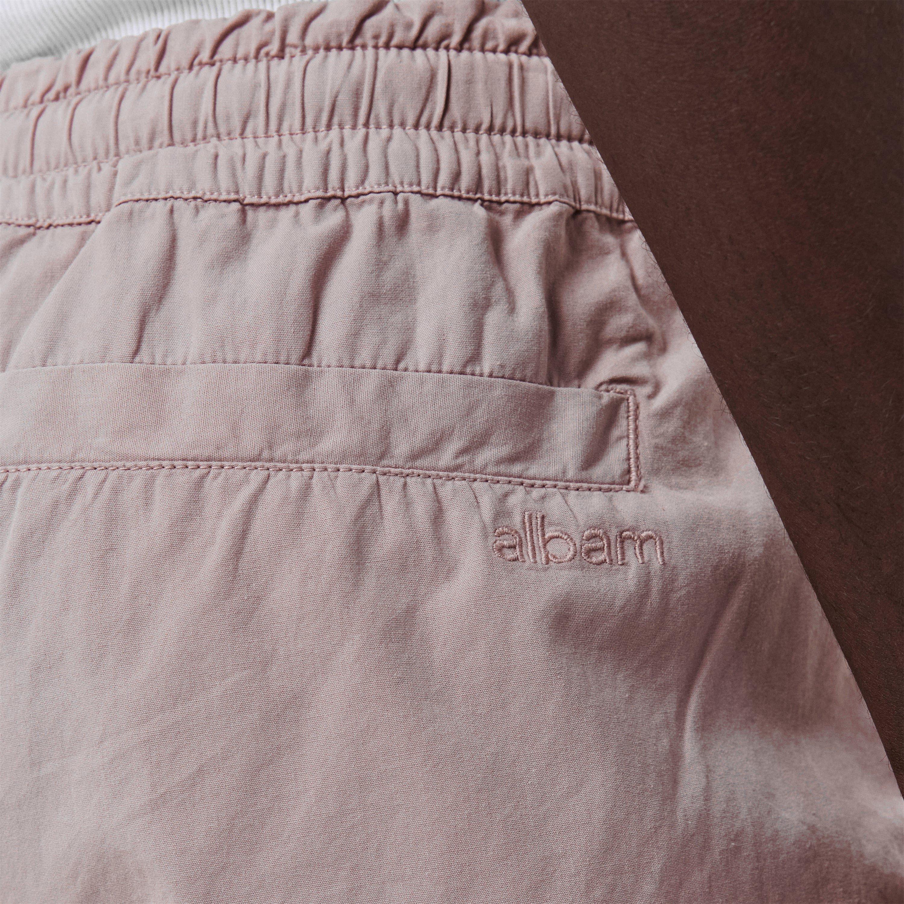 Washed Pink 051 - Albam - Albam Poplin Shorts - 5