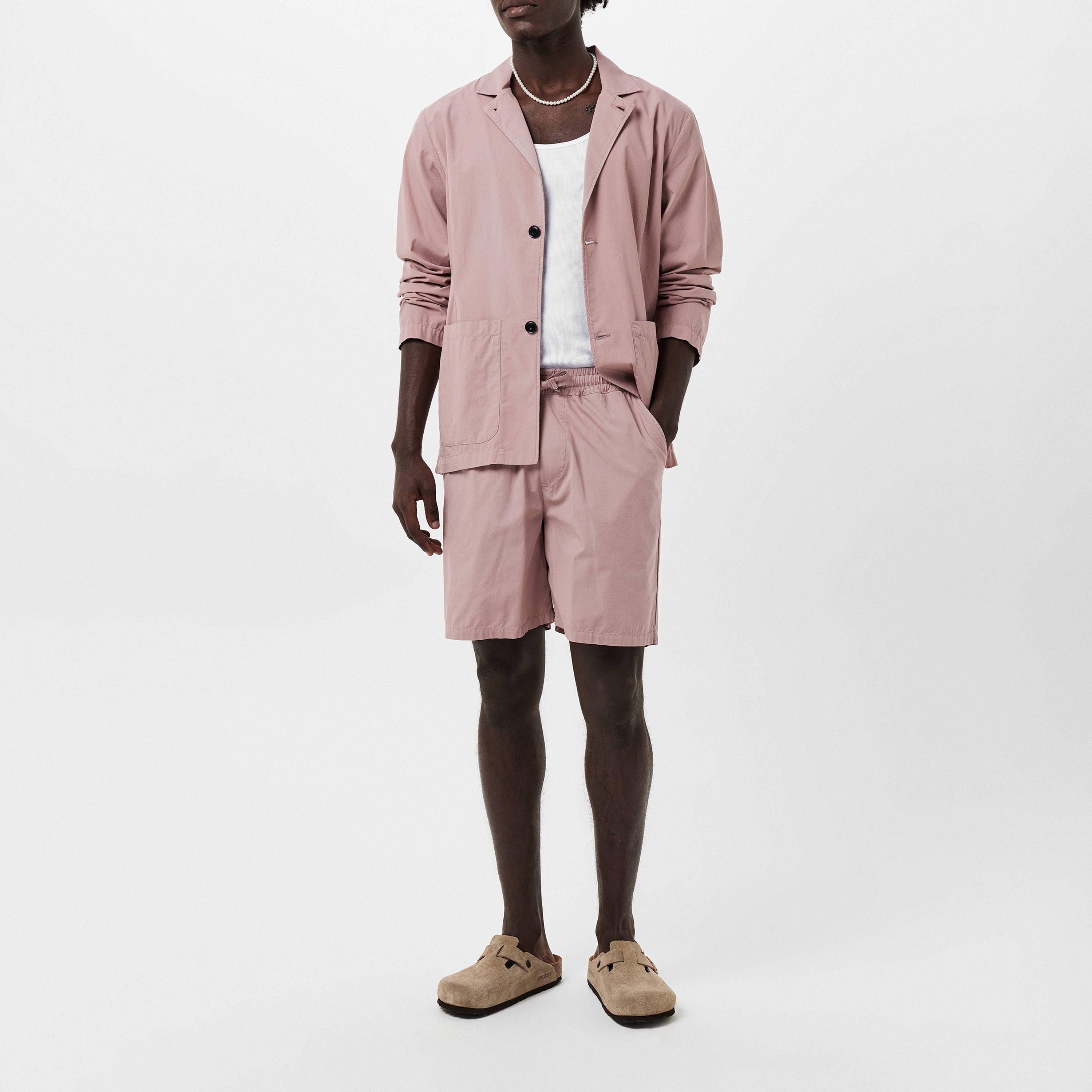 Washed Pink 051 - Albam - Albam Poplin Shorts - 6