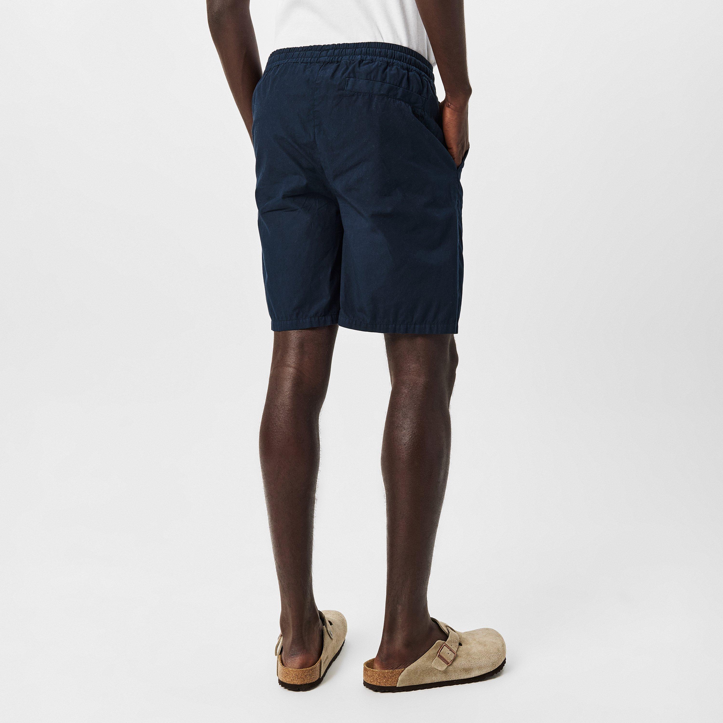 Dark Navy 002 - Albam - Poplin Shorts - 4