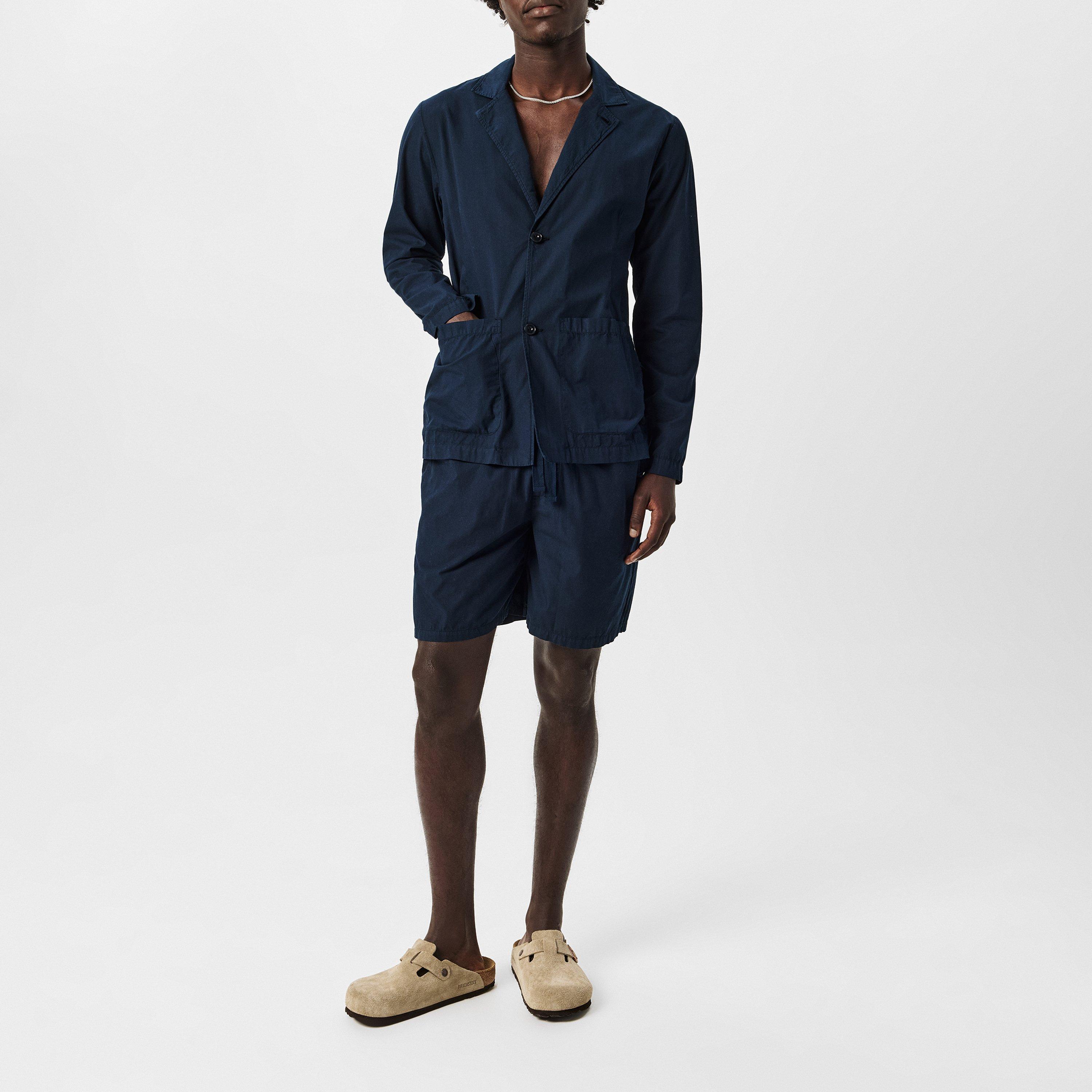 Dark Navy 002 - Albam - Poplin Shorts - 6