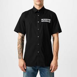GIVENCHY Grosgrain Patch Shirt