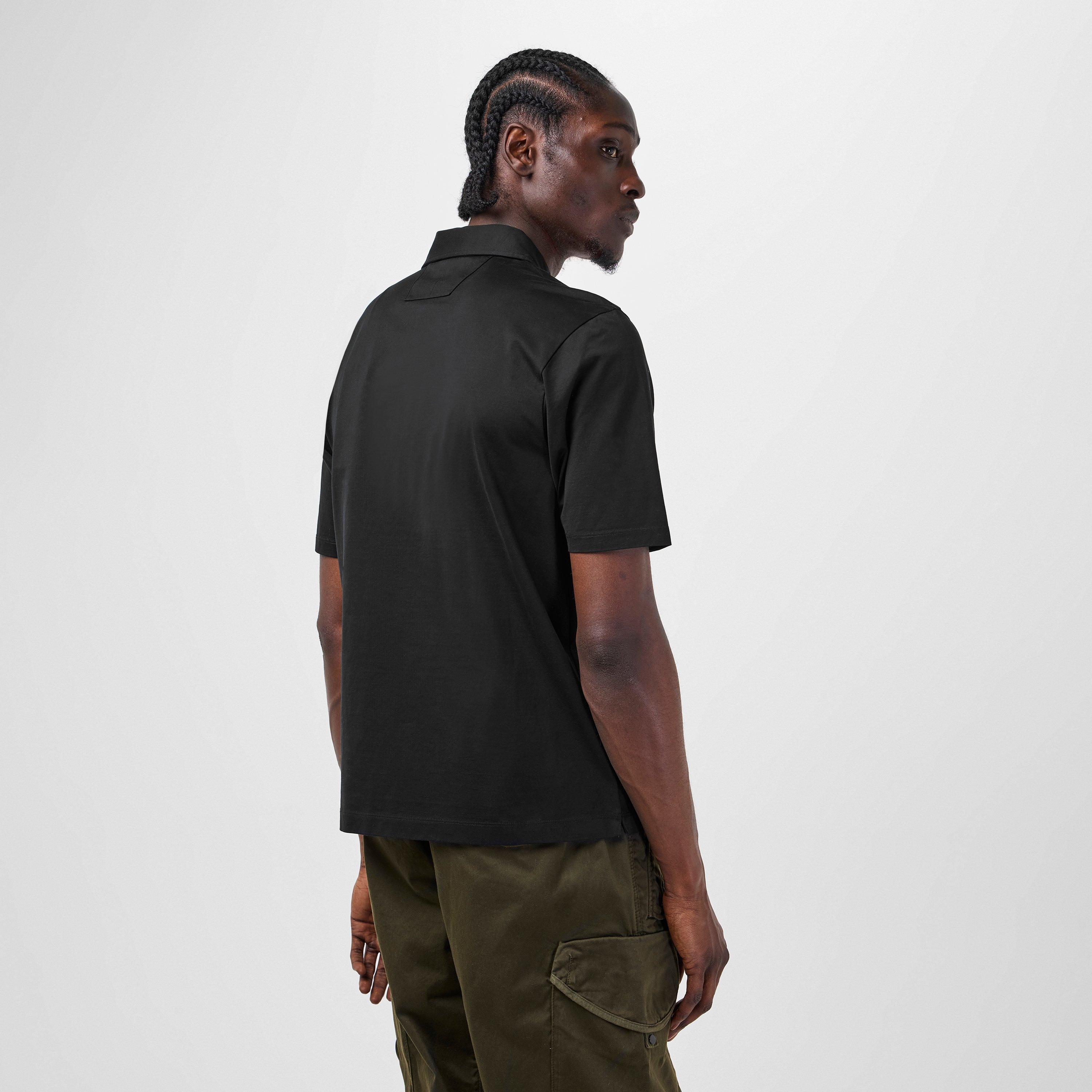 Black 999 - CP Company Metropolis - Cp Company Metropolis Polo - Short Sleeve - 4