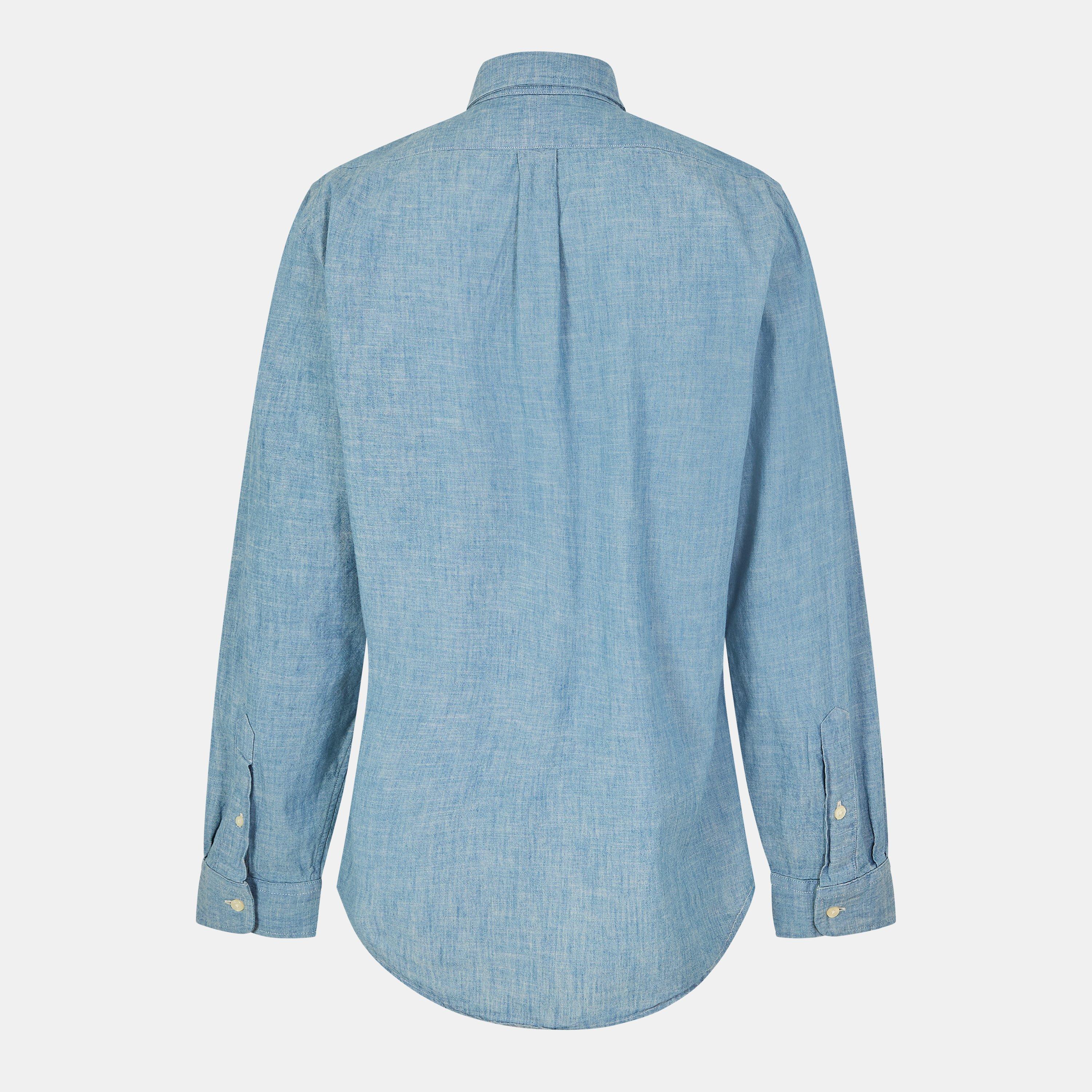 Chambray - Polo Ralph Lauren - Chambray Long Sleeve Shirt - 2