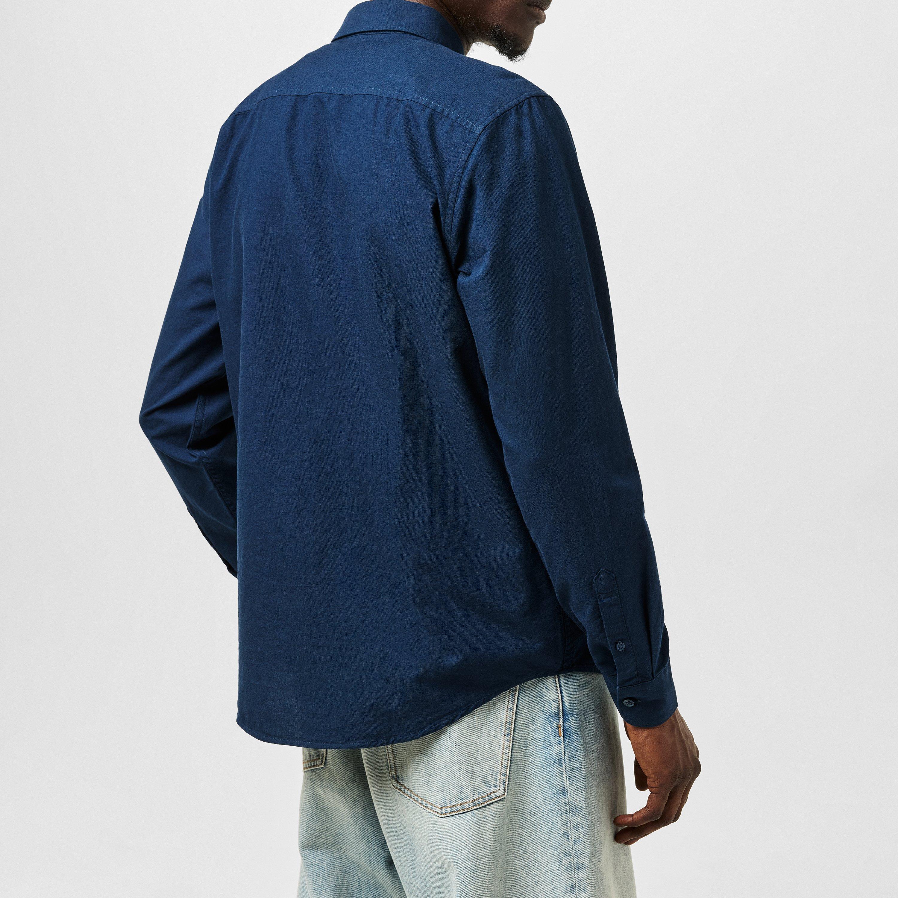 Yale - Original Penguin - Long Sleeve Oxford Shirt - 4