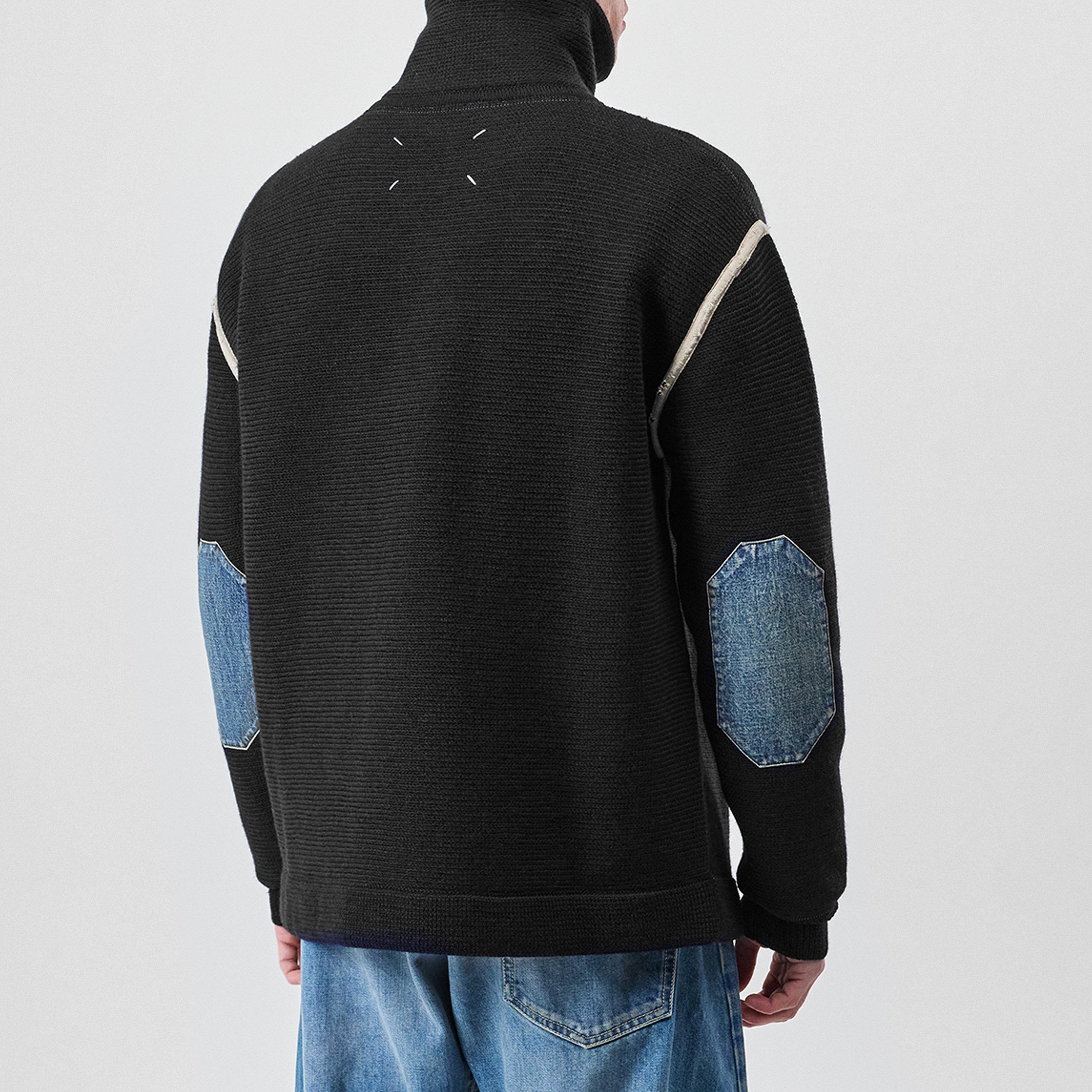 Maison Margiela Half Zip Knit Sweater | Cruise Fashion