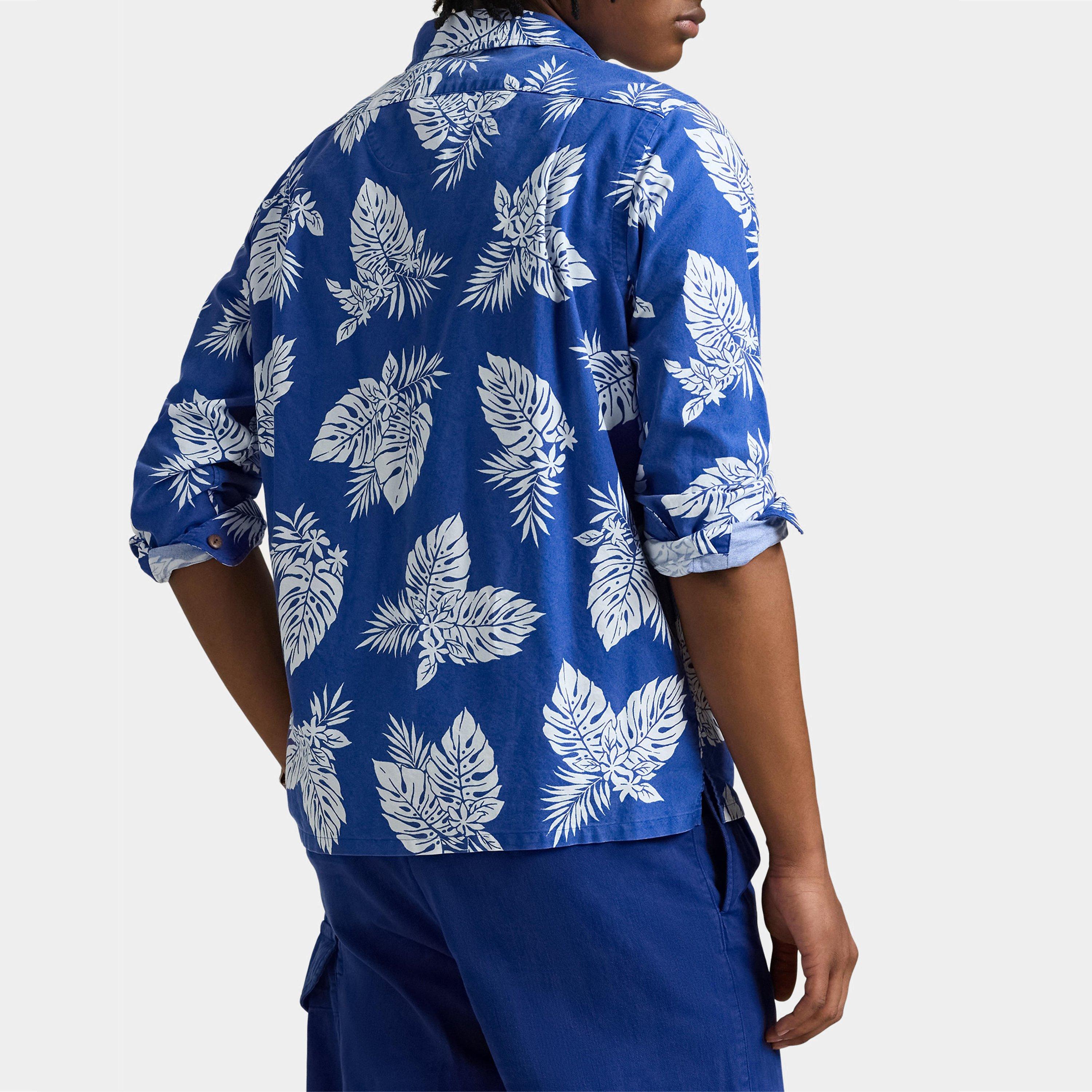 Tropical Monst - Polo Ralph Lauren - Classic Fit Monstera Oxford Shirt - 2