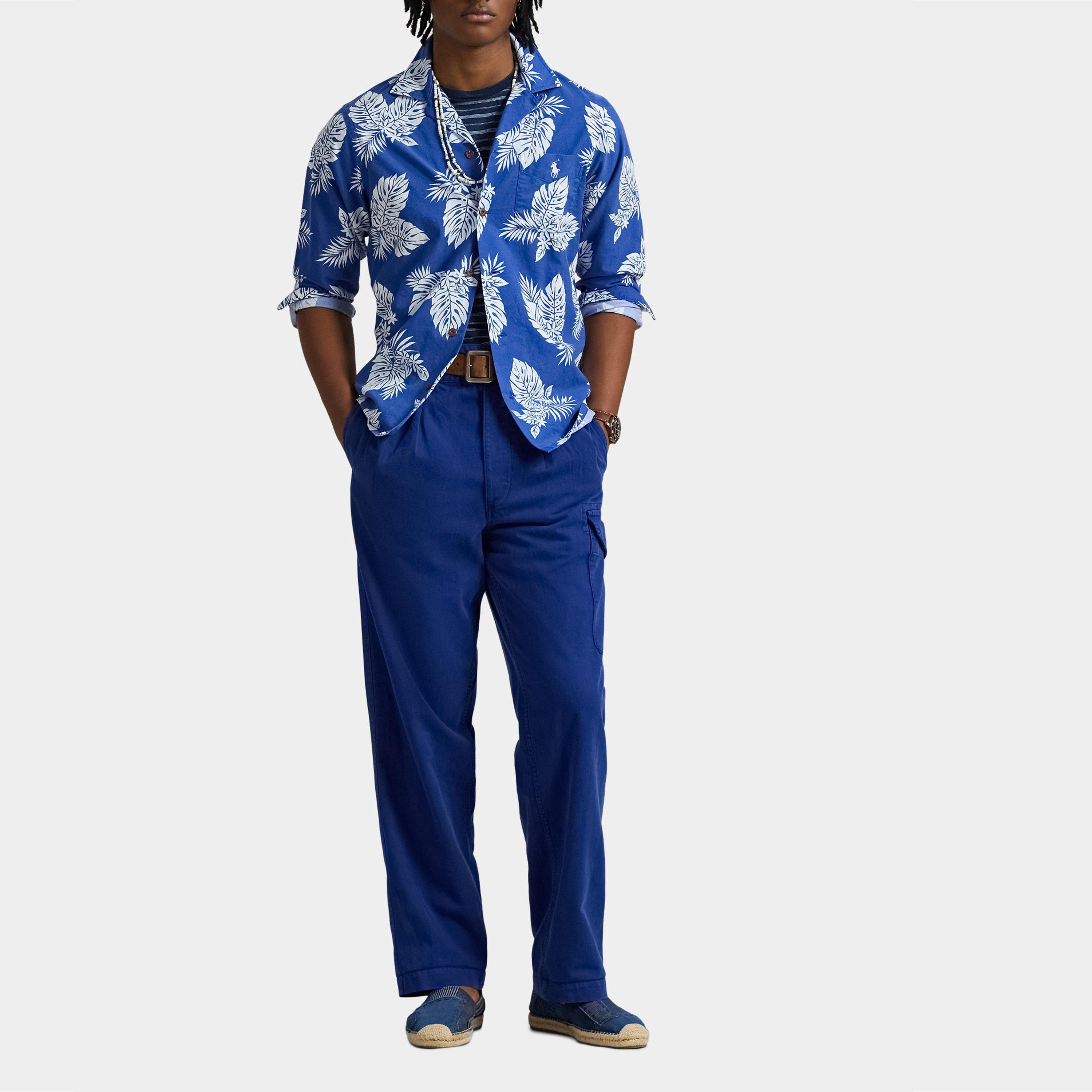 Tropical Monst - Polo Ralph Lauren - Classic Fit Monstera Oxford Shirt - 3