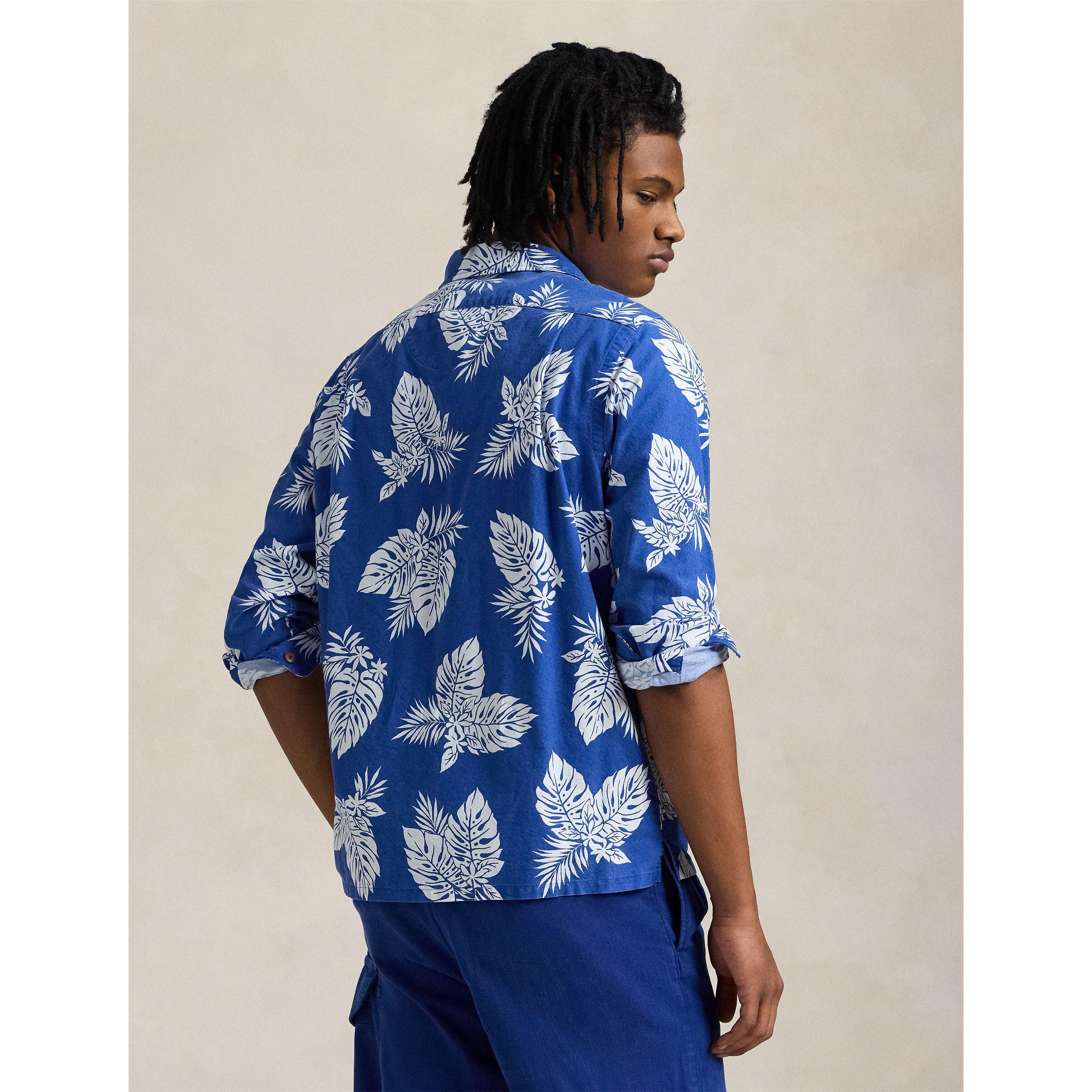 Tropical Monst - Polo Ralph Lauren - Classic Fit Monstera Oxford Shirt - 3