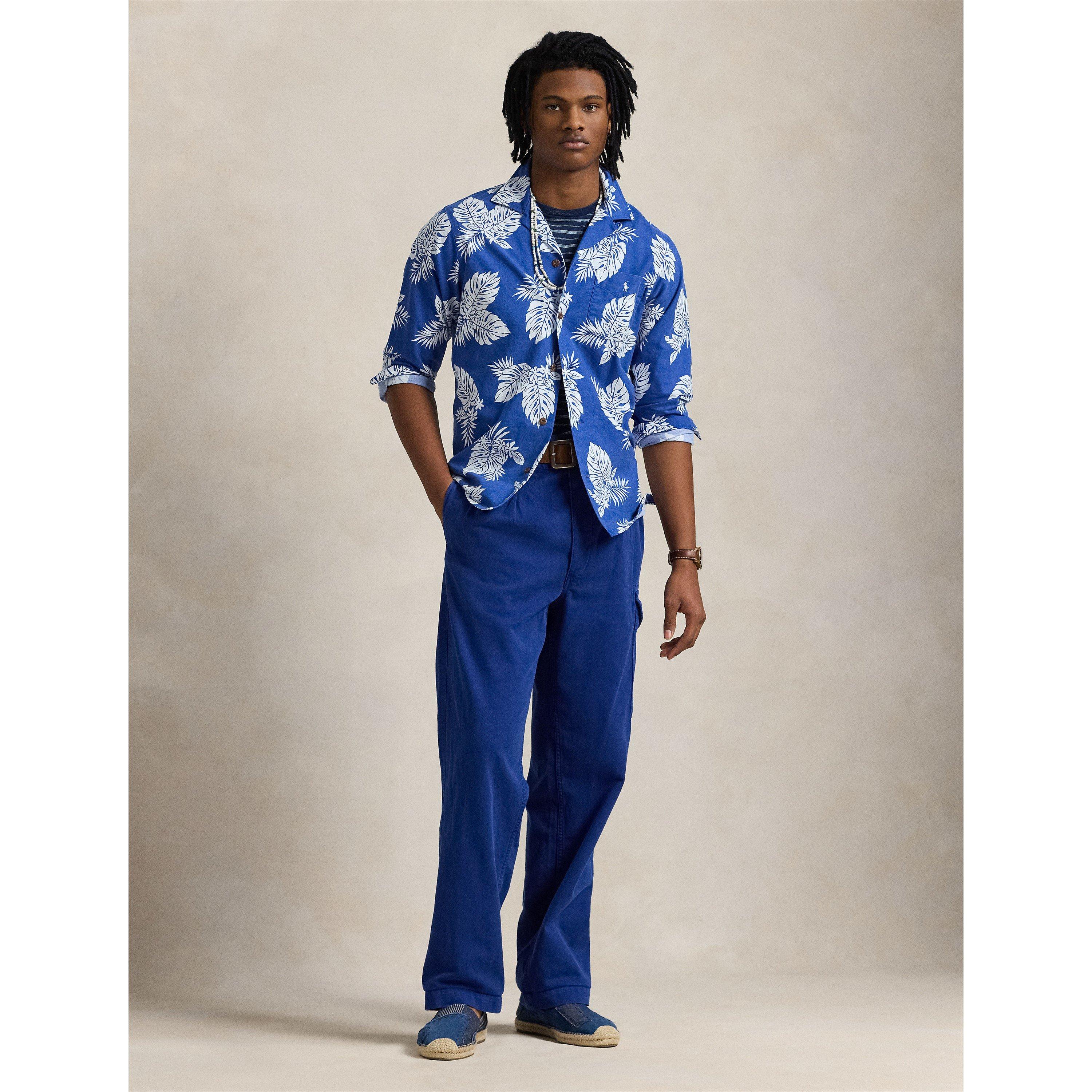 Tropical Monst - Polo Ralph Lauren - Classic Fit Monstera Oxford Shirt - 5