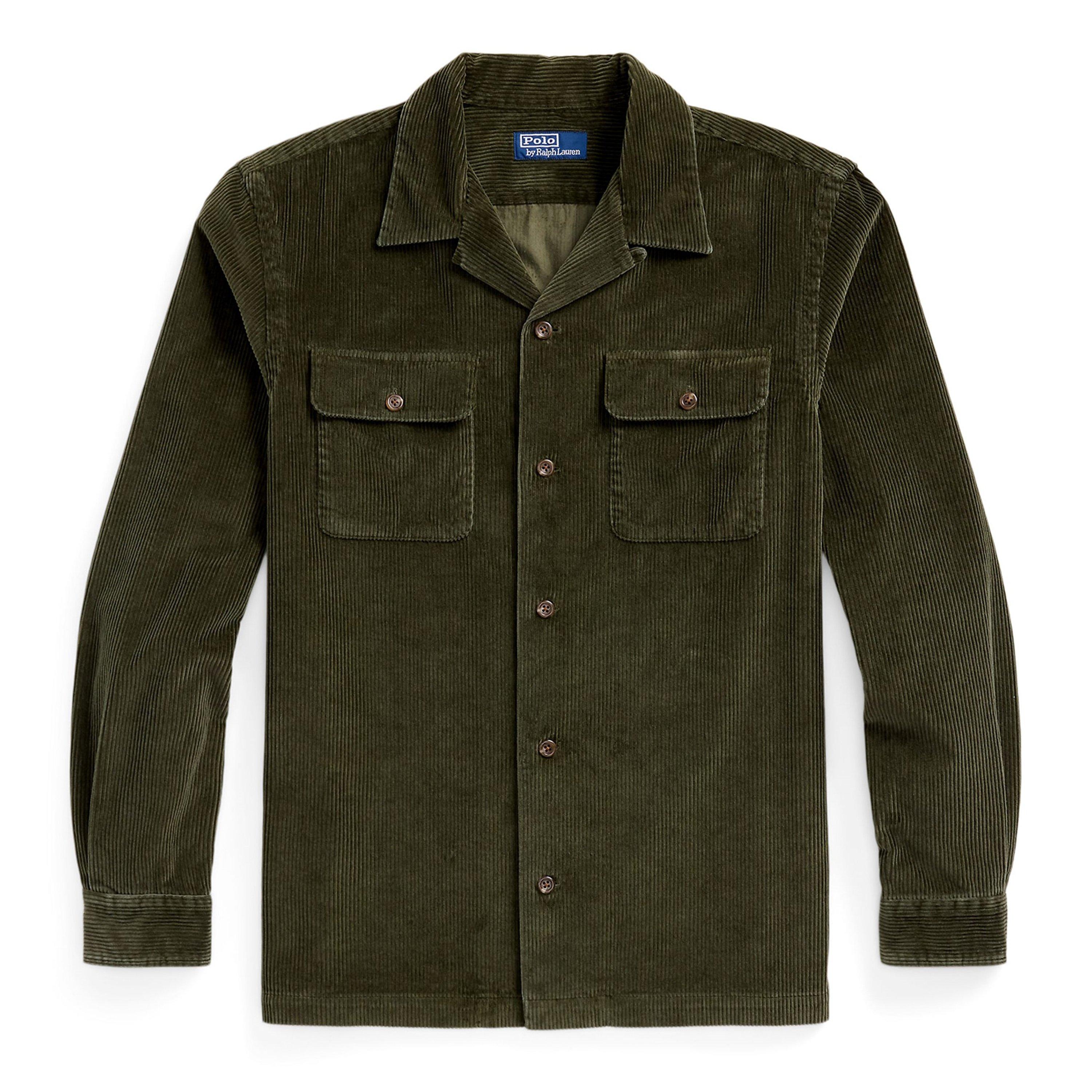 Polo Ralph Lauren Wide-Wale Cord Overshirt - Armadillo - Size 2XL