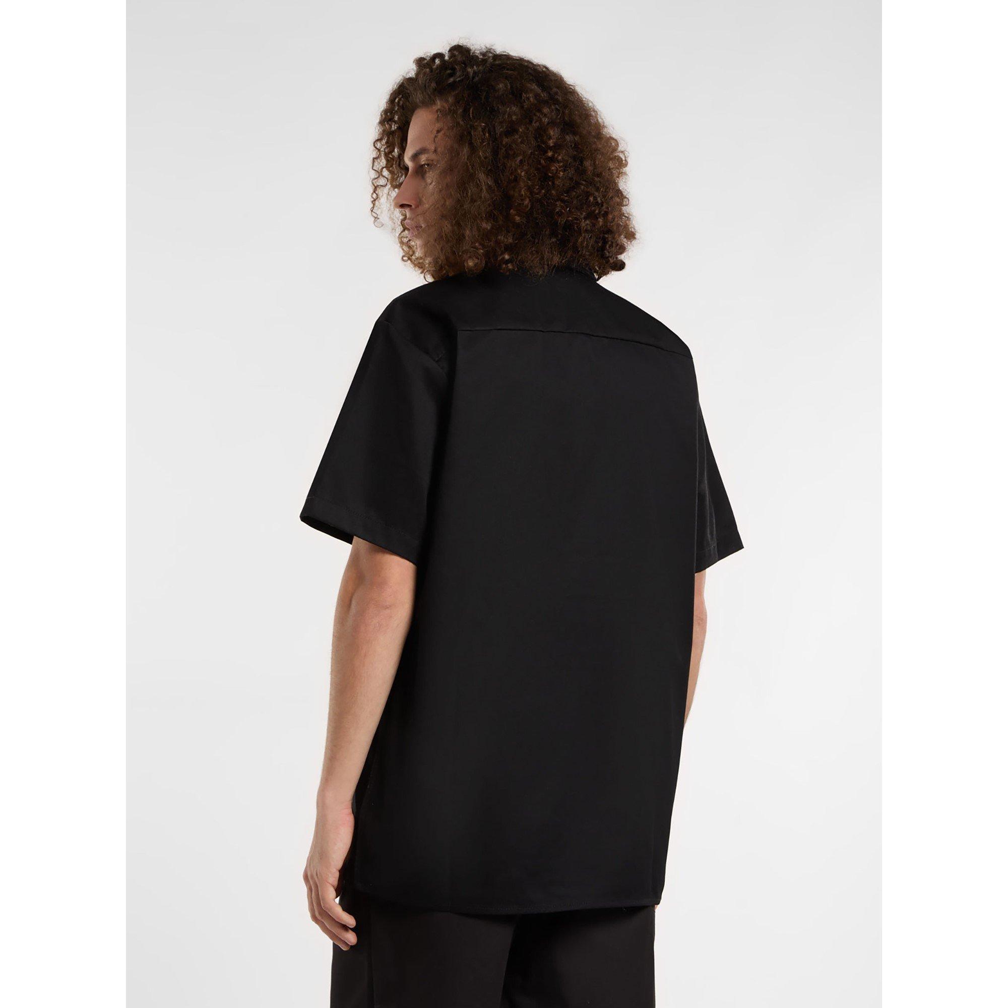 Crna - Dickies - Men's Clintondale Short-Sleeve Plain Shirt - 2